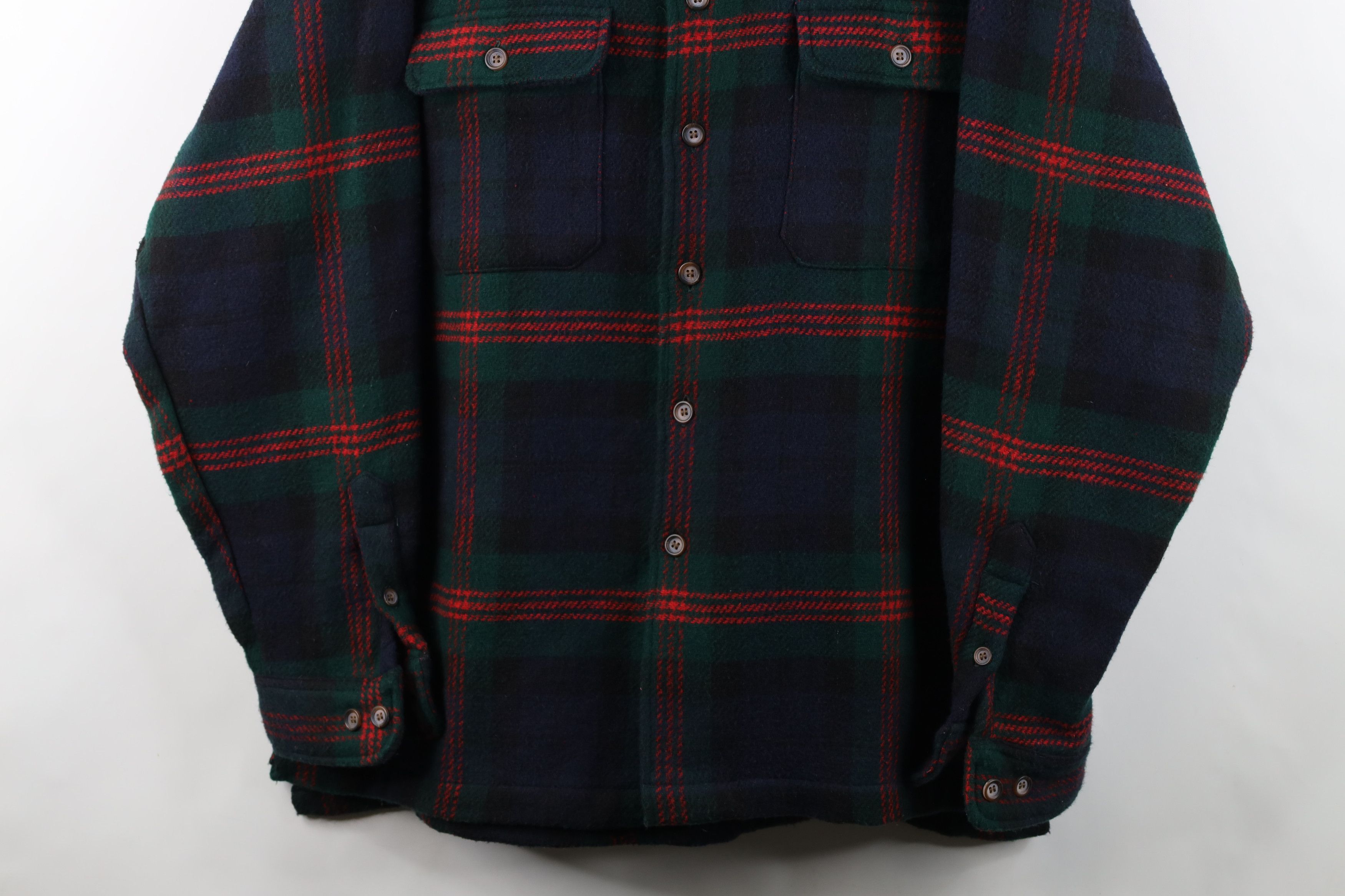 Gap Vintage 90s Gap Flannel Button Shirt Jacket Jac Shirt Plaid Size US XL / EU 56 / 4 - 3 Thumbnail