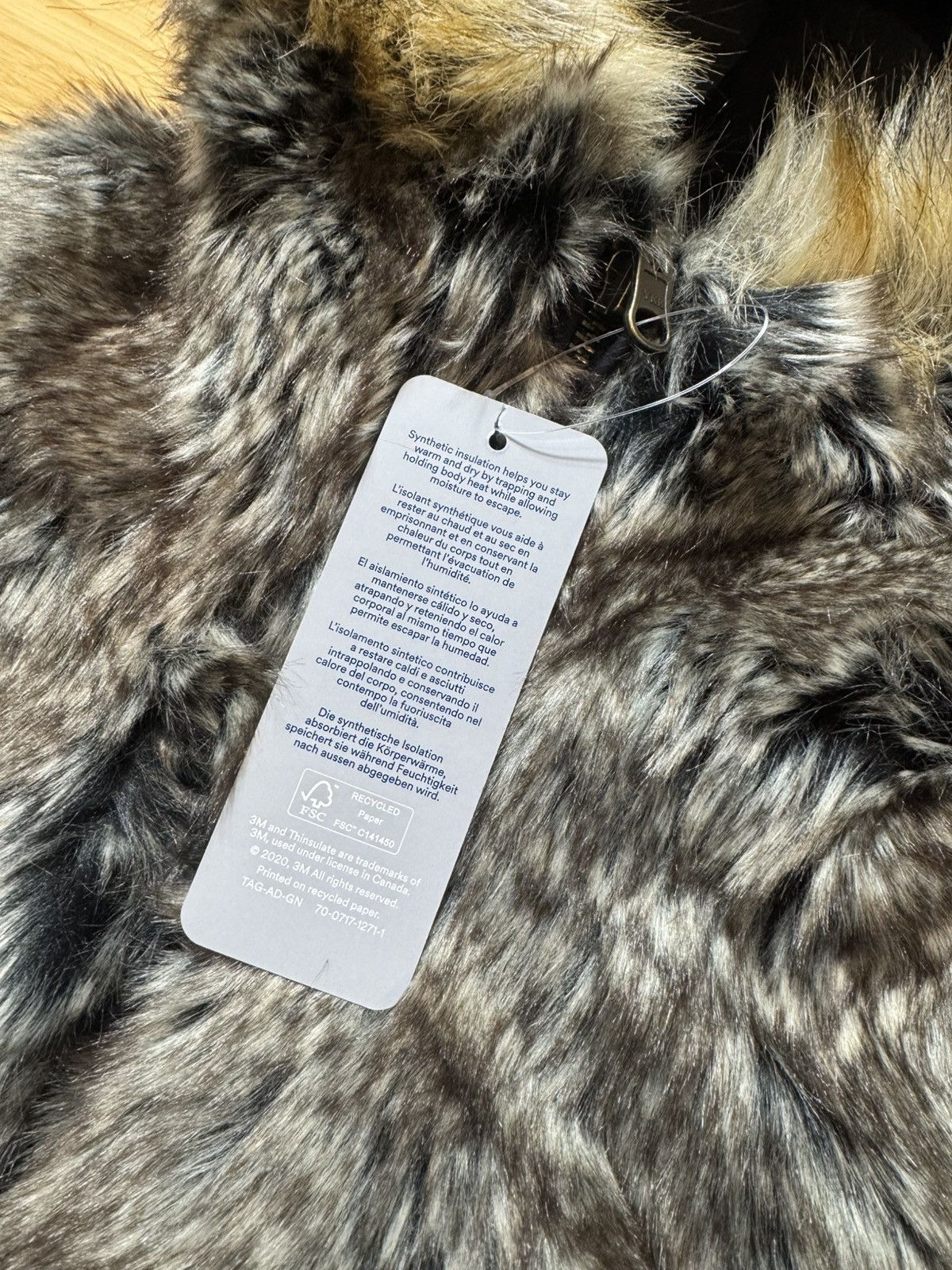 Supreme Supreme Reversible Faux Fur Hooded Work Jacket Black Size S Size US S / EU 44-46 / 1 - 7 Thumbnail