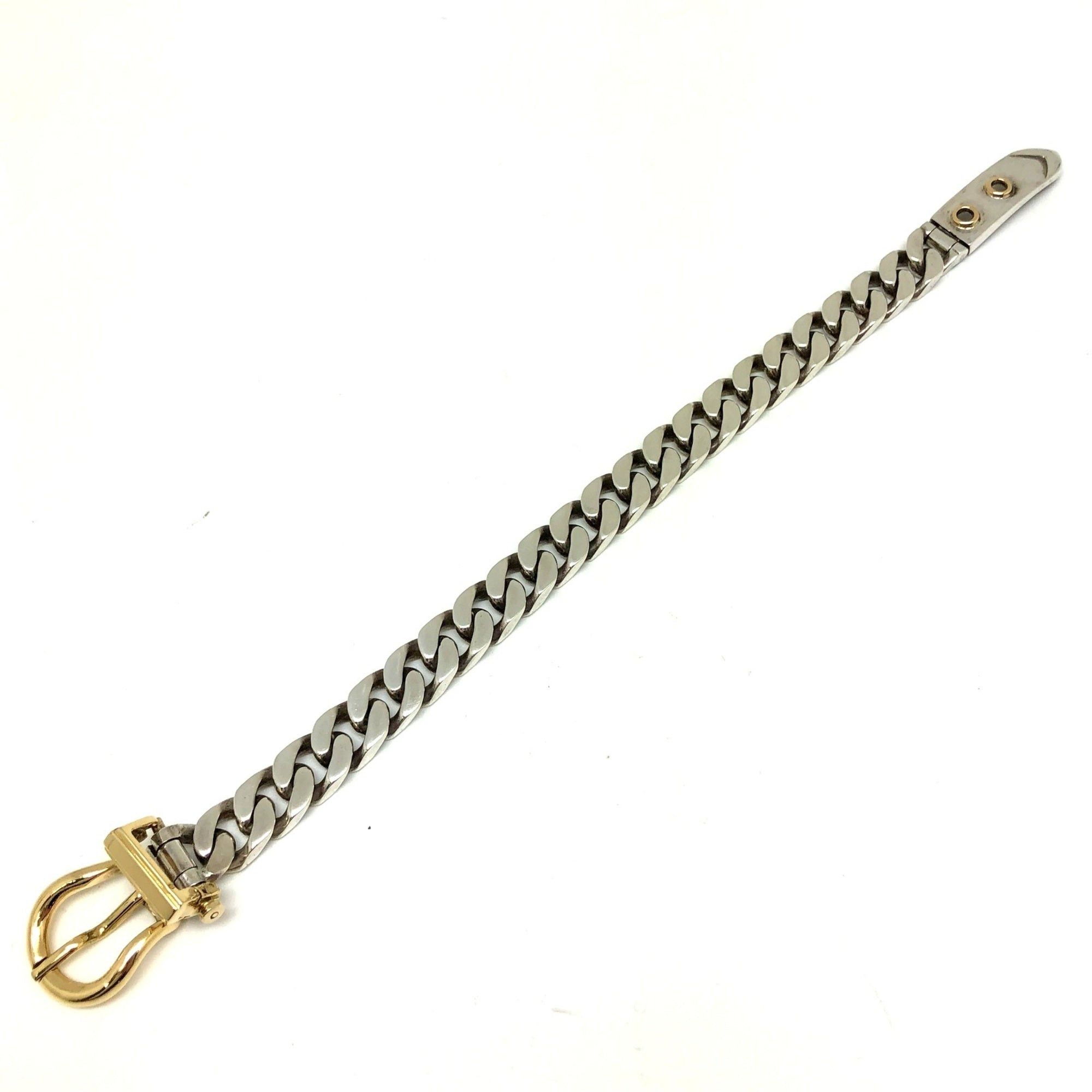 image of Hermes Bookle Serie Pm Bracelet Silver Silver Gold 750 925 Itu8Bdoglav4, Women's