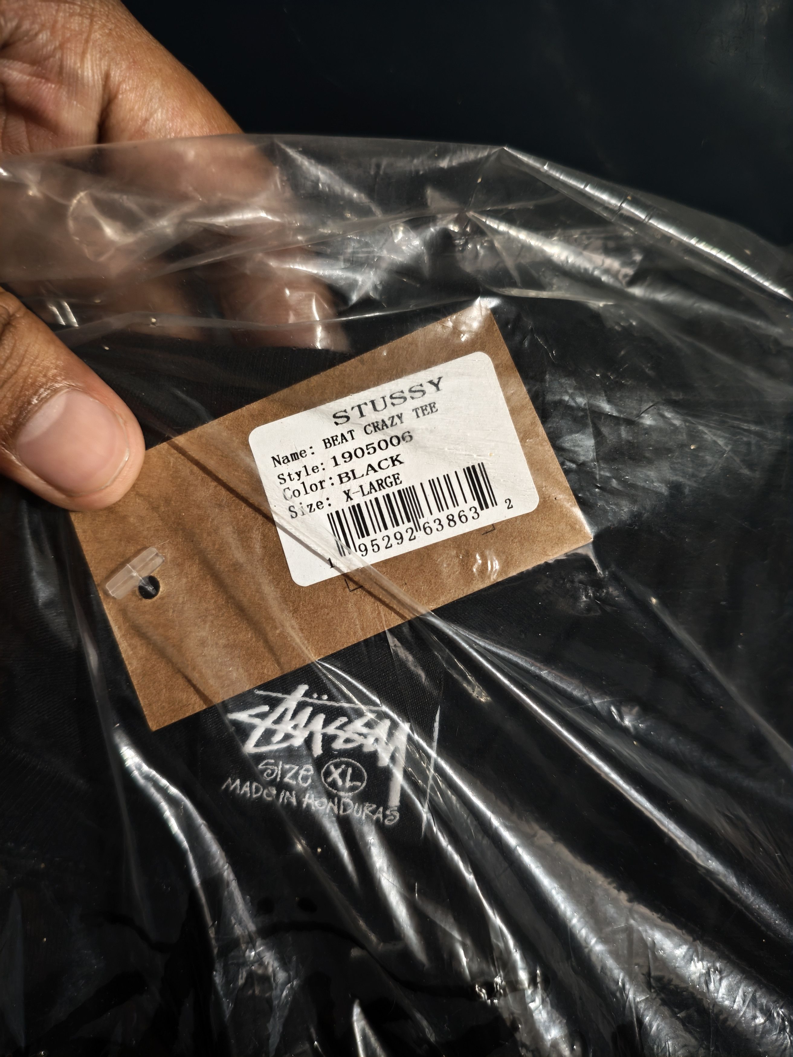 Stussy STUSSY BEAT CRAZY TEE Size US XL / EU 56 / 4 - 5 Thumbnail