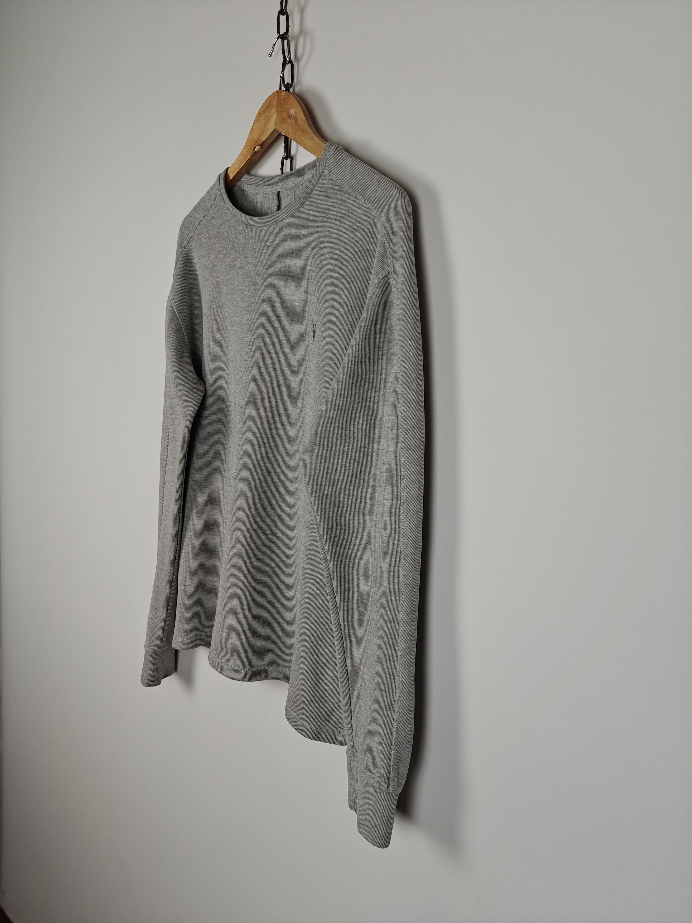 Allsaints Allsaints Sweatshirt Kruse LS Crew Pullover Gray size M Size US M / EU 48-50 / 2 - 5 Thumbnail