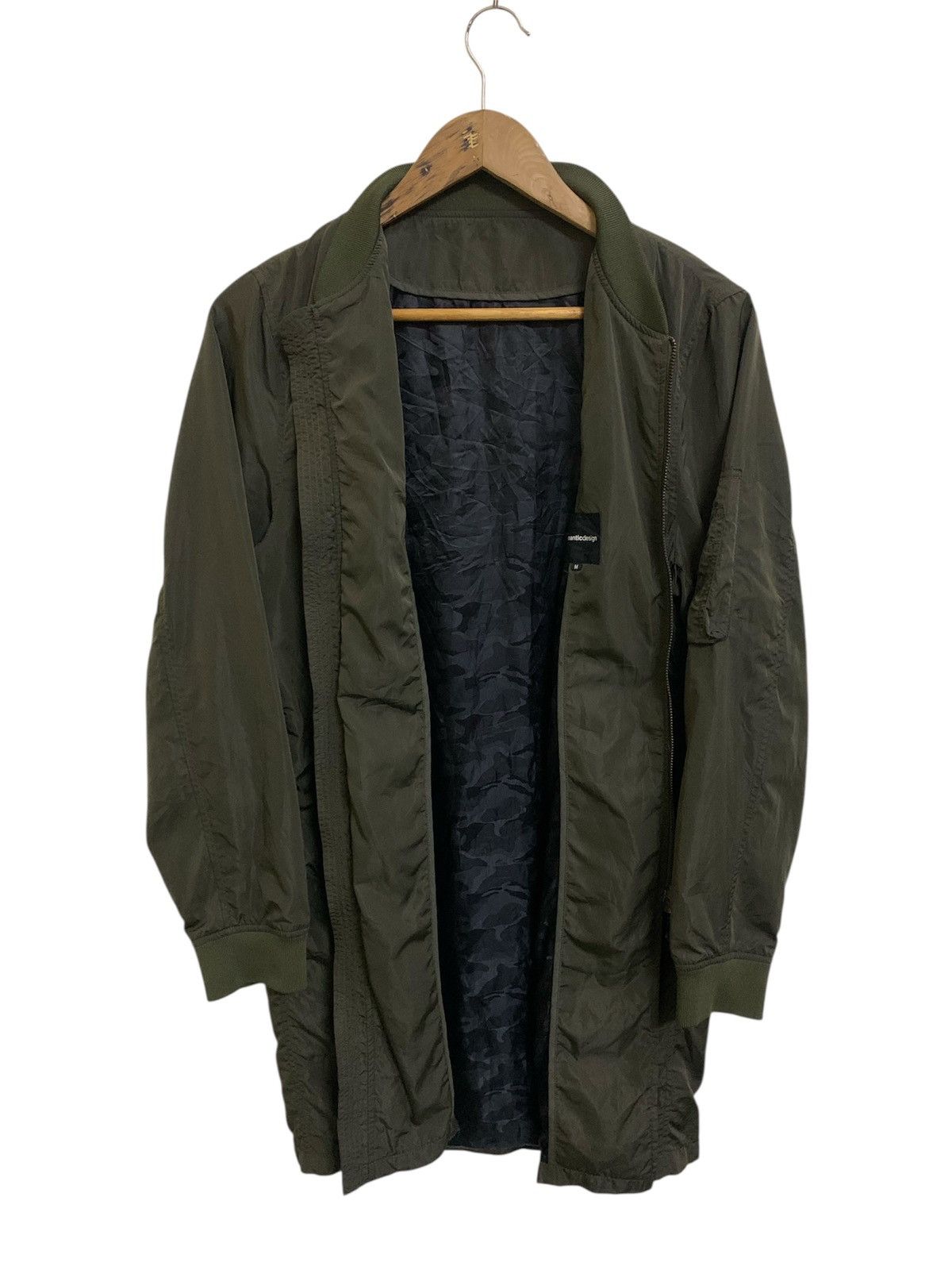 Semanticdesign Green Army Parka Jacket