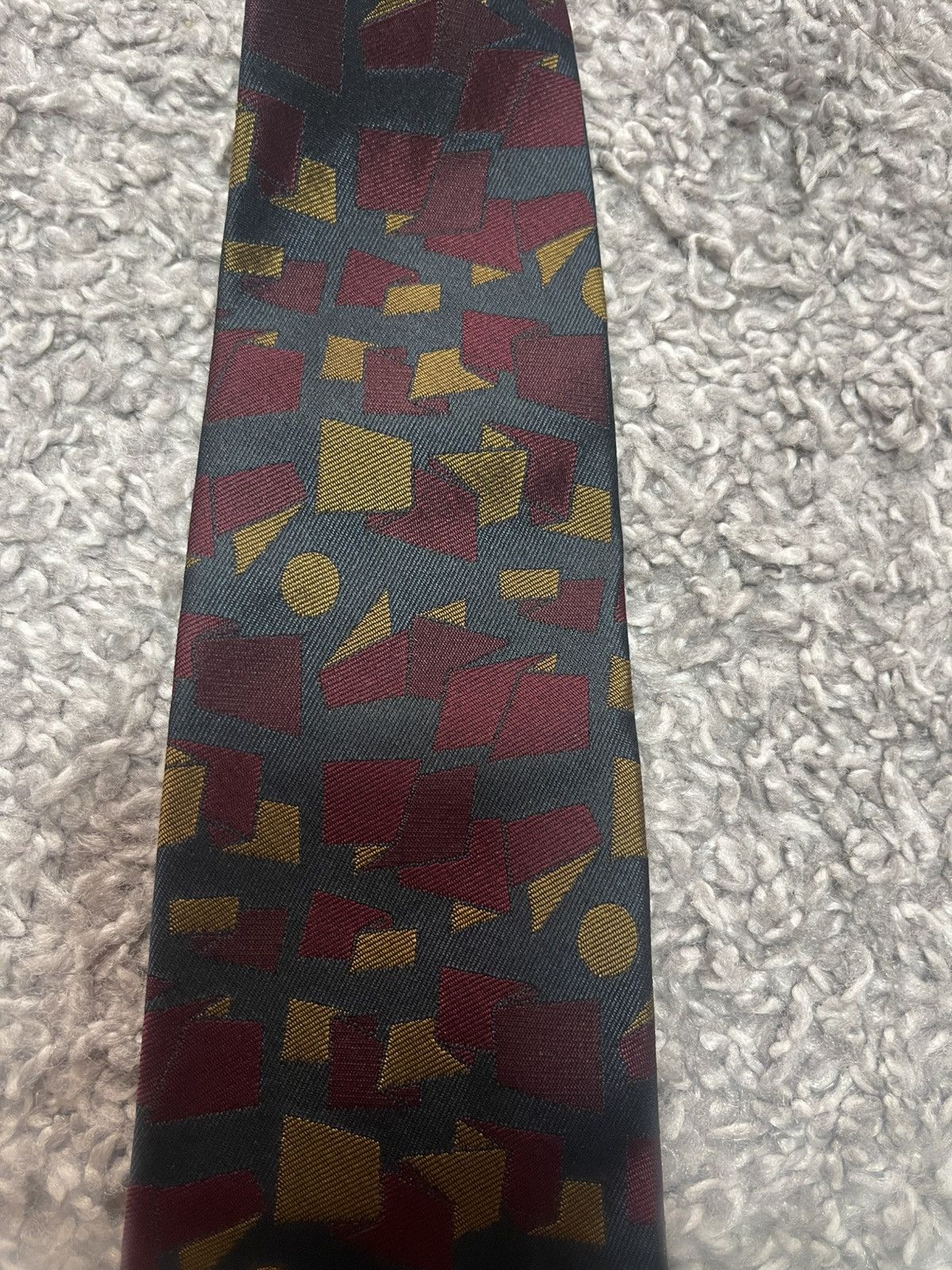 Christian Dior Monsieur Christian Dior Monsieur Vintage Abstract Tie Size ONE SIZE - 7 Thumbnail