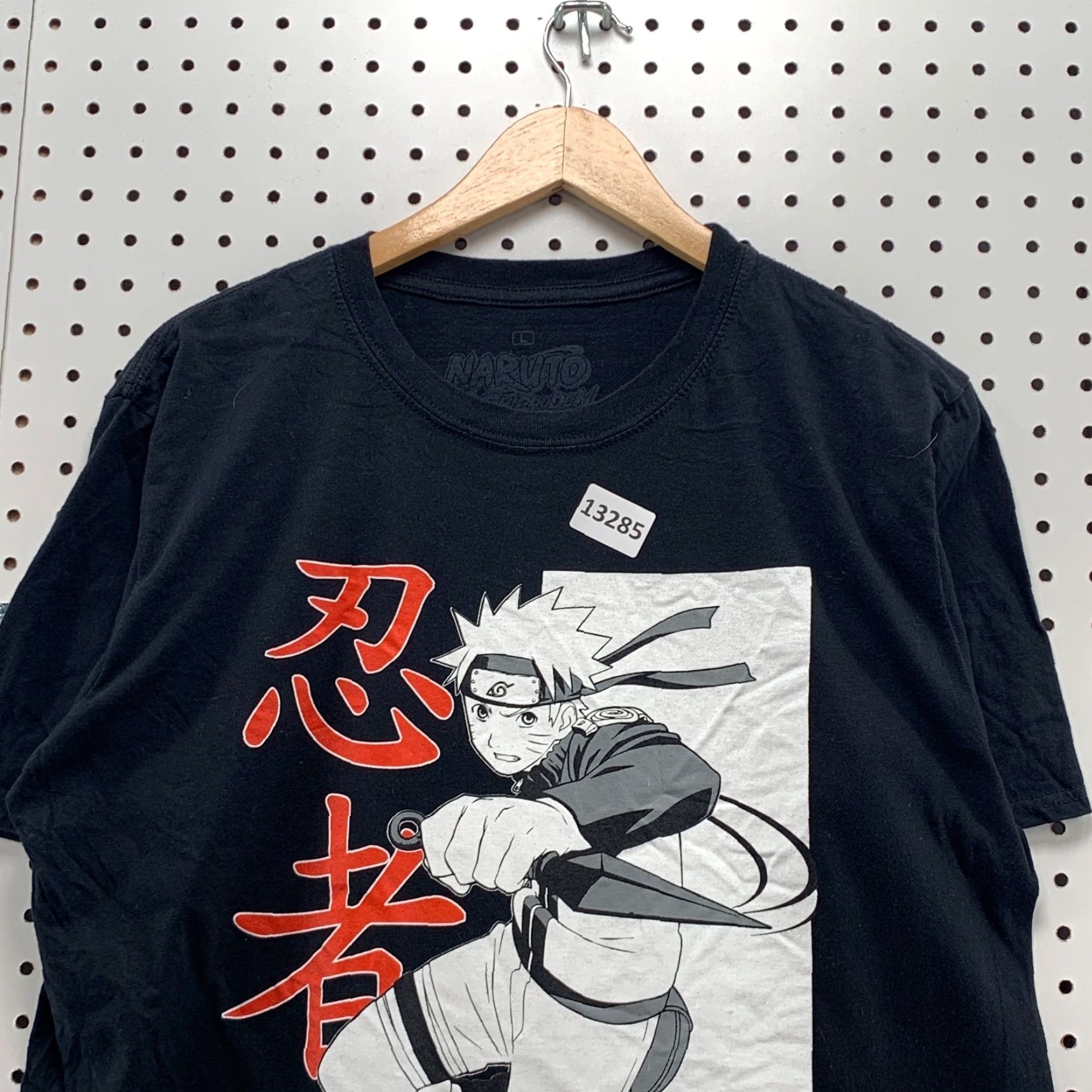 Vintage Naruto Shippuden Japanese Anime Shirt Large Men's Licensed L Short Sleeve Size US L / EU 52-54 / 3 - 6 Thumbnail