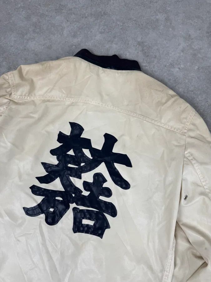 Armani Armani jeans White Kanji Nylon Jacket Size US M / EU 48-50 / 2 - 6 Thumbnail
