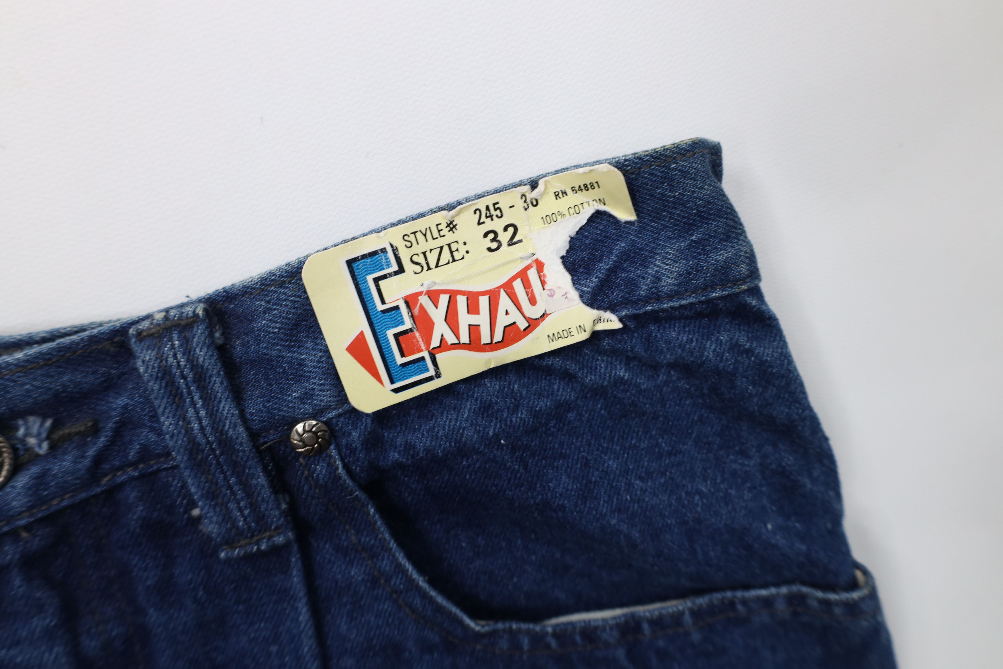 Vintage Deadstock Vintage 90s Streetwear Skateboard Jeans 8 Ball Size US 32 / EU 48 - 7 Thumbnail