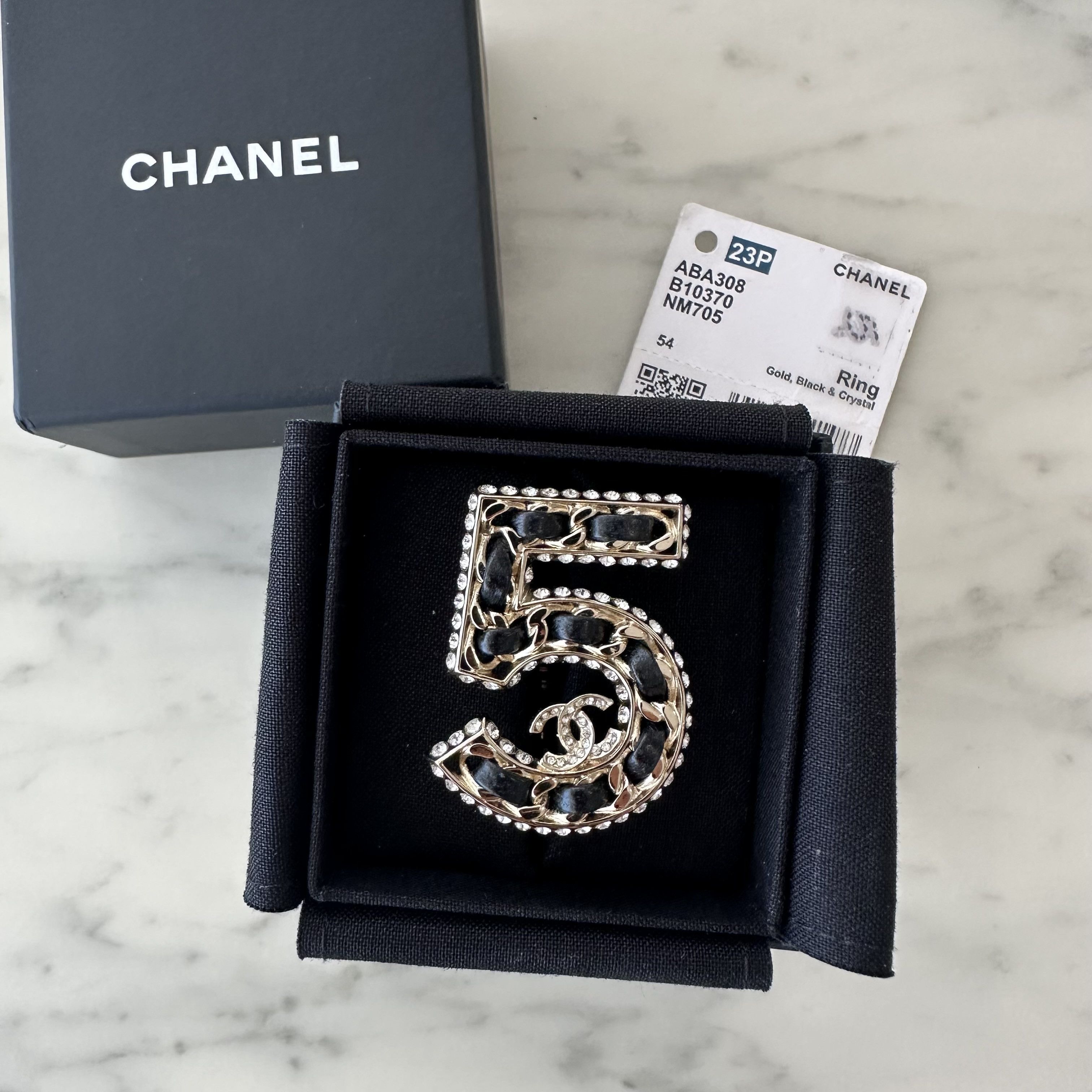 Chanel CHANEL Number 5 Double ring 23P Size ONE SIZE - 1 Thumbnail
