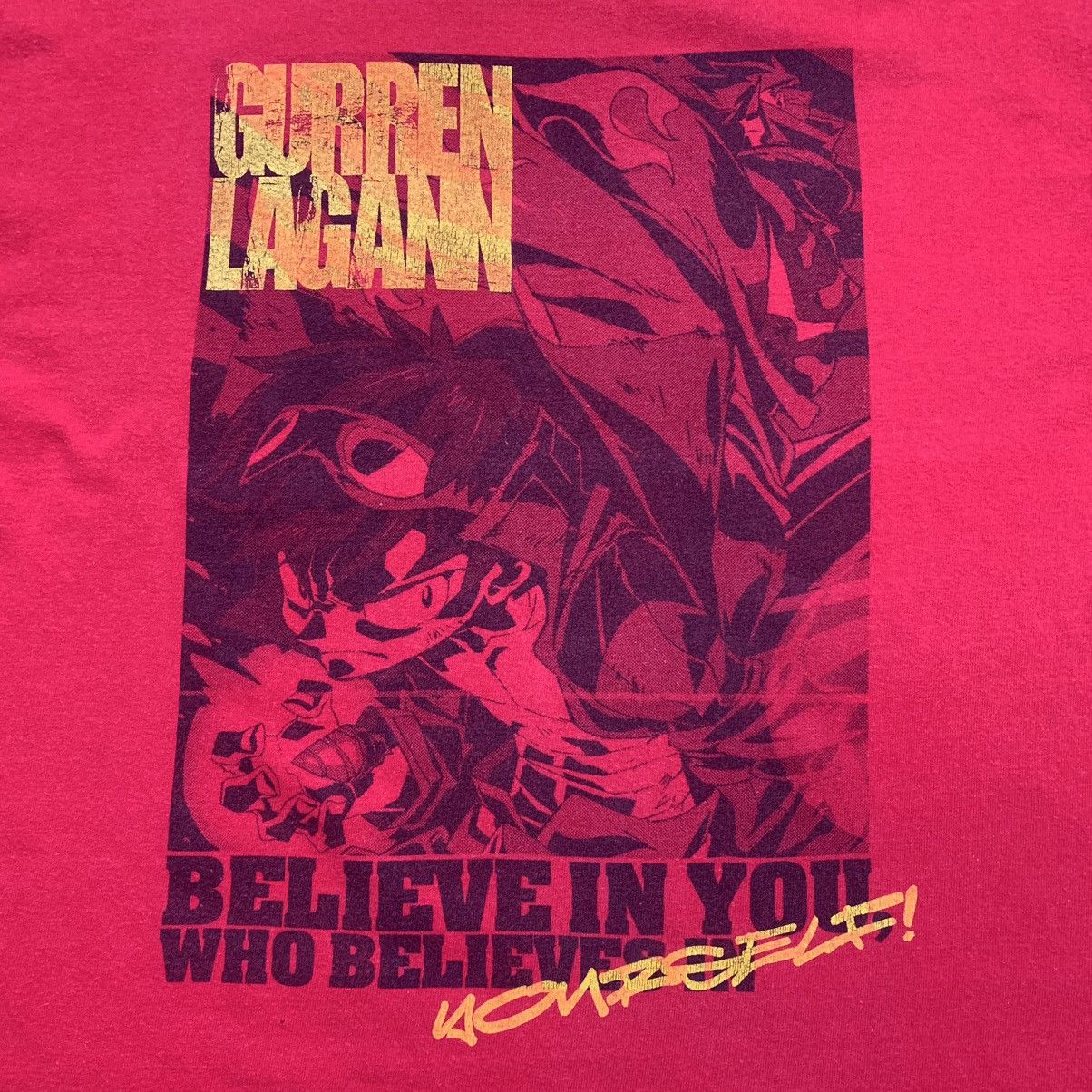 Anime × Japanese Brand Vintage gurren lagann anime toys cospa rare t-shirt Size US L / EU 52-54 / 3 - 2 Thumbnail