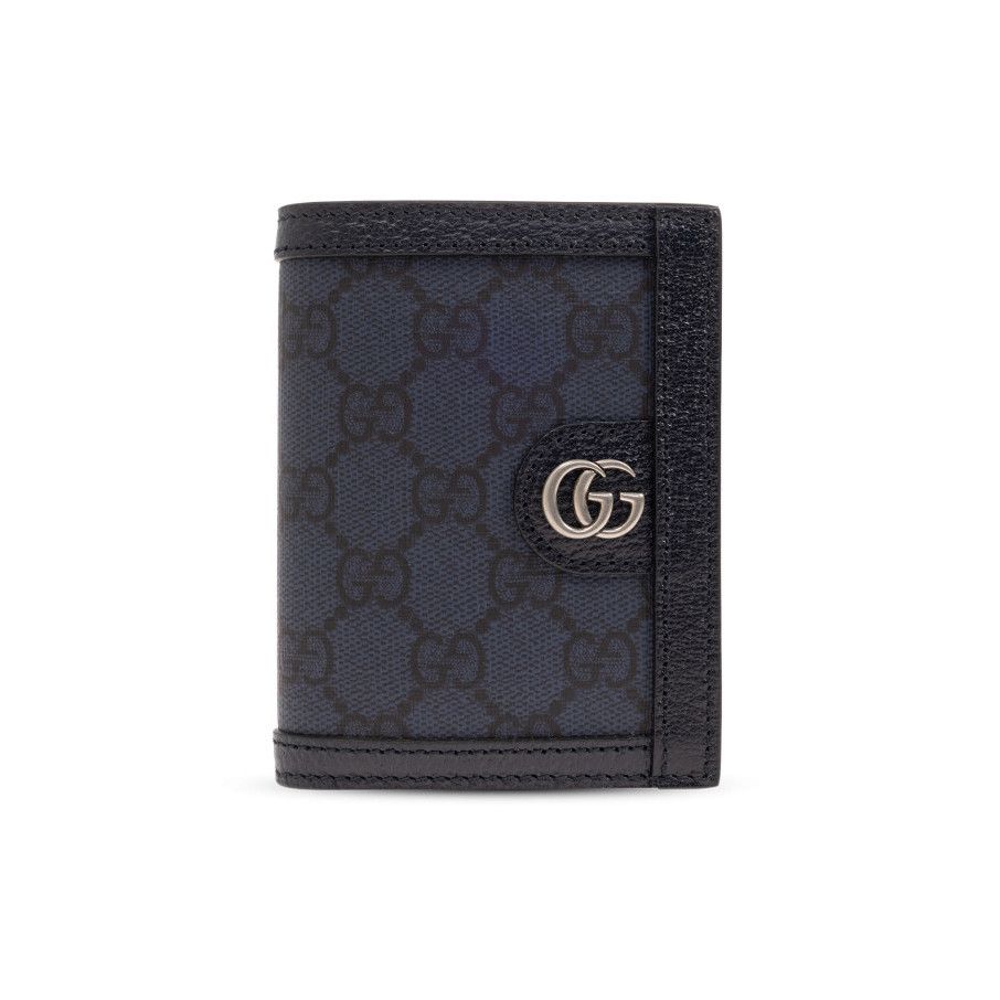 Gucci GUCCI Navy Blue Ebony Folding Wallet New & Authentic Size ONE SIZE - 1 Thumbnail