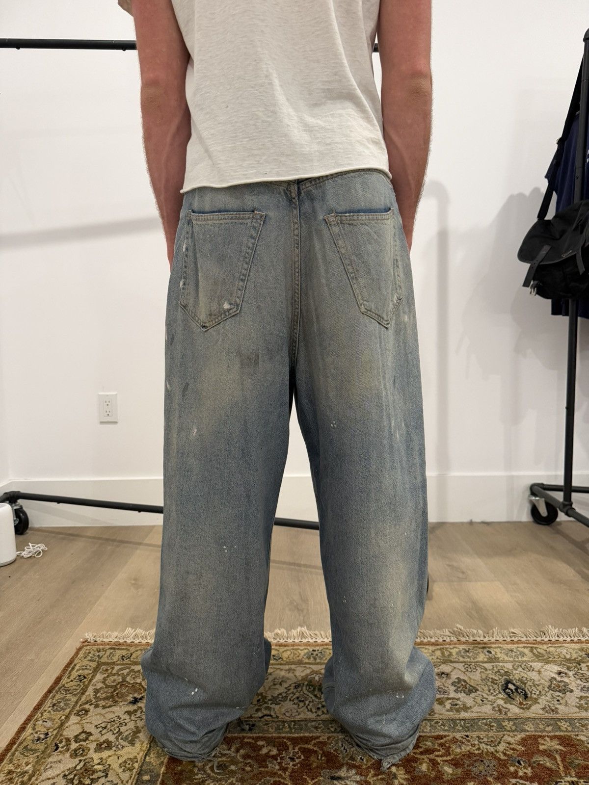 Acne Studios Acne Studios 2023 Blue Painter Denim Size US 32 / EU 48 - 3 Thumbnail