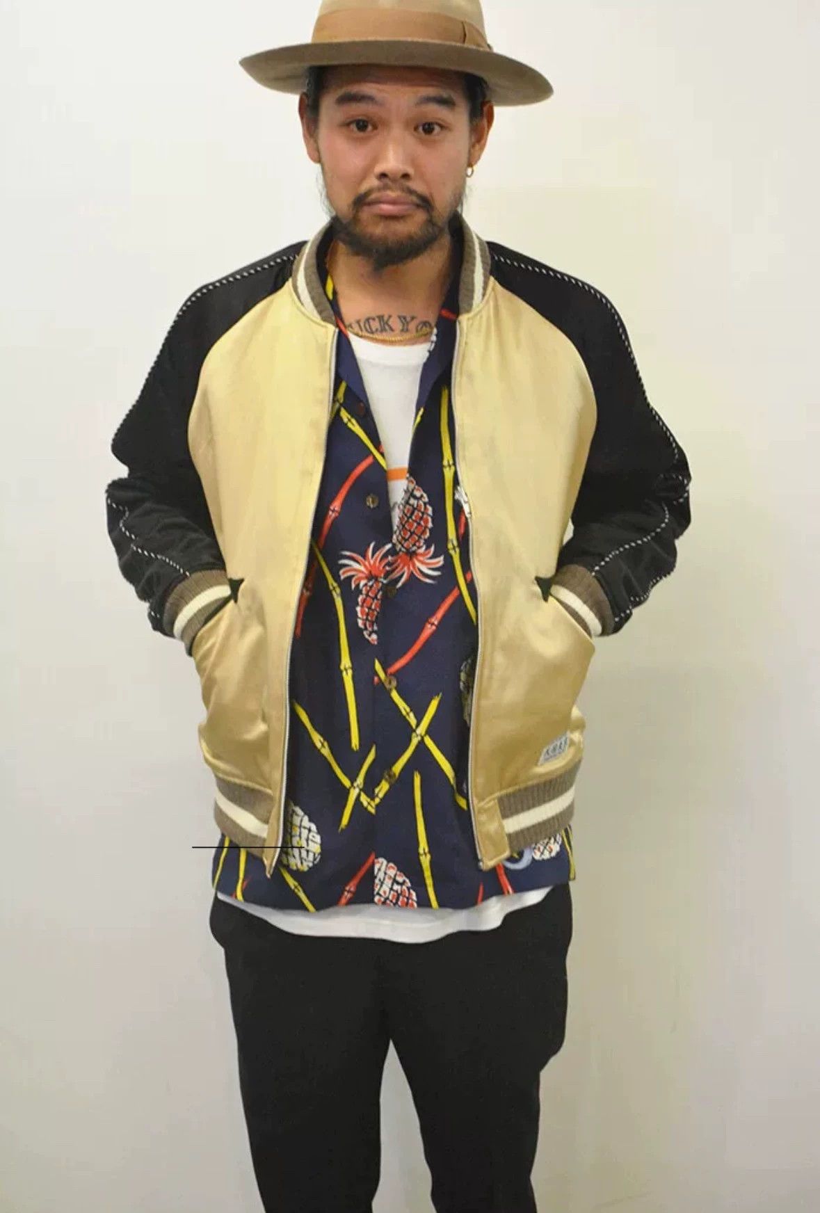 Wacko Maria WACKO MARIA x WOLFS HEAD 17SS Hawaiian Shirt Navy Blue L Size US L / EU 52-54 / 3 - 8 Thumbnail