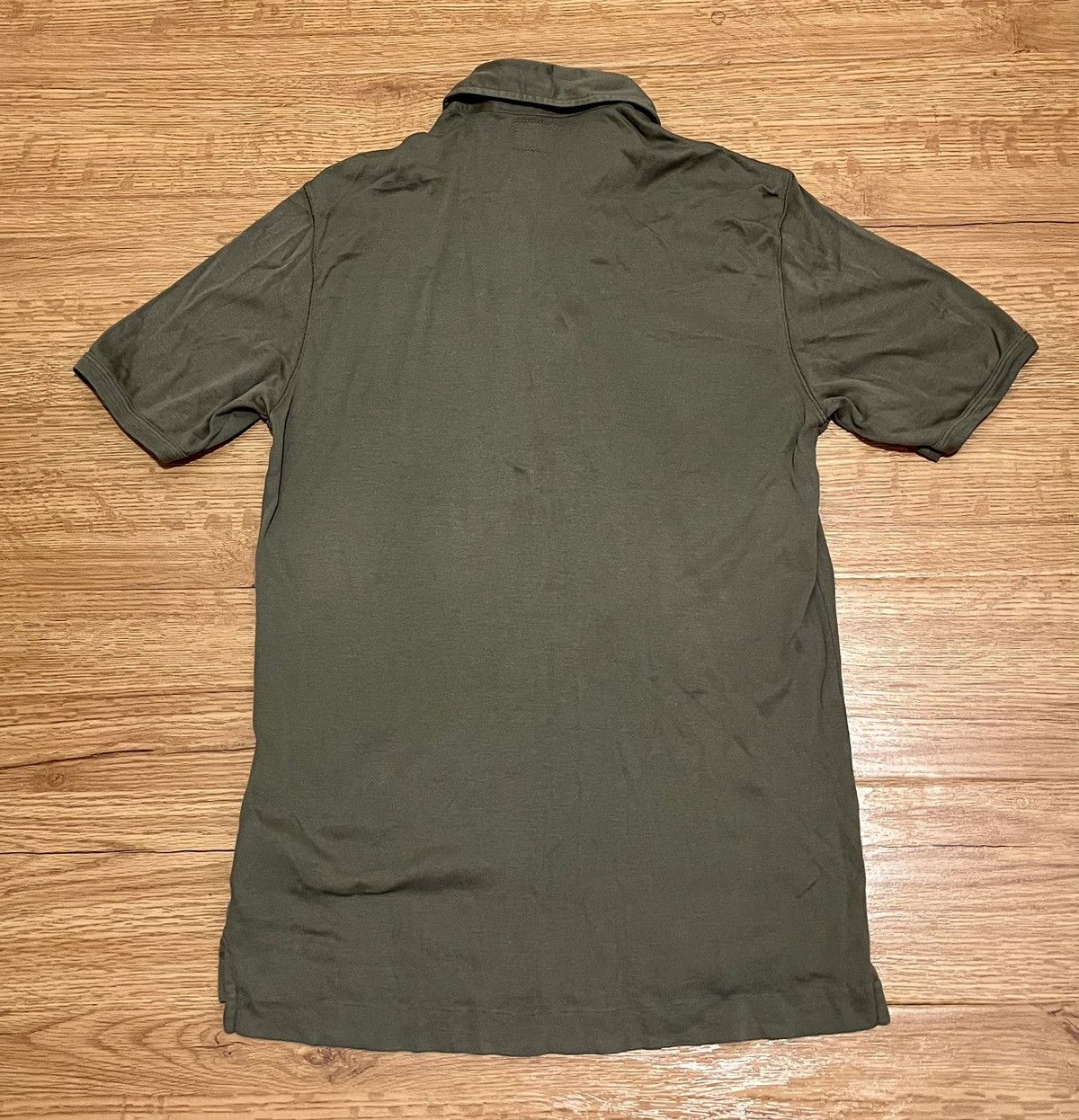 C.P. Company CP Company Army Green Polo Tee Size US L / EU 52-54 / 3 - 7 Thumbnail