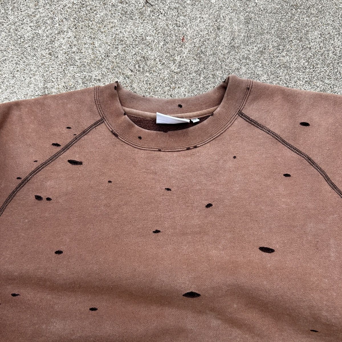 Russell Athletic × Vintage Vintage Thrashed Sun Faded Discus Athletic Brown 🍫 Size US L / EU 52-54 / 3 - 20 Thumbnail