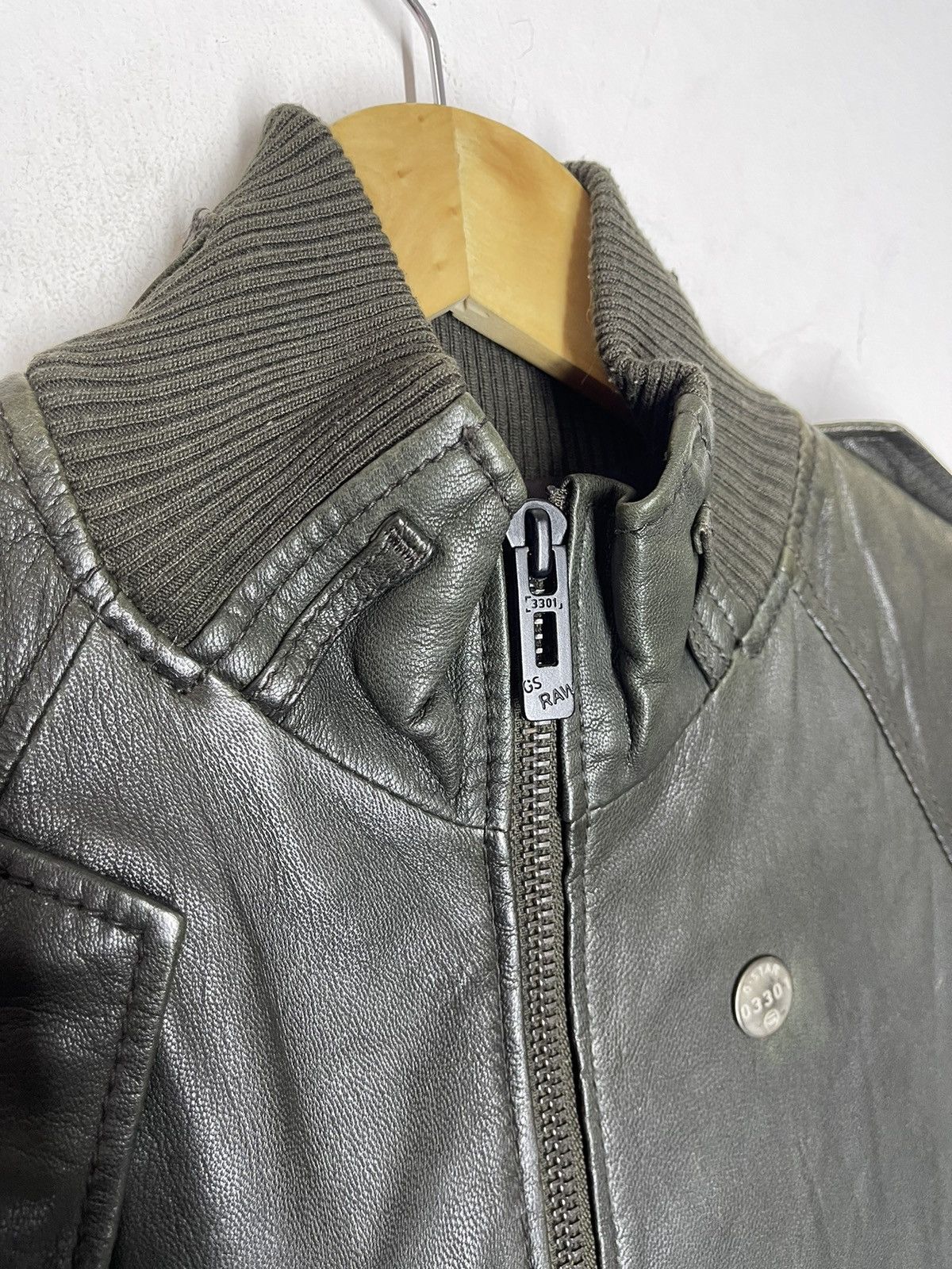 G-Star HYPE G-STAR LEATHER JACKET BONDAGE DESIGN Size US M / EU 48-50 / 2 - 6 Thumbnail