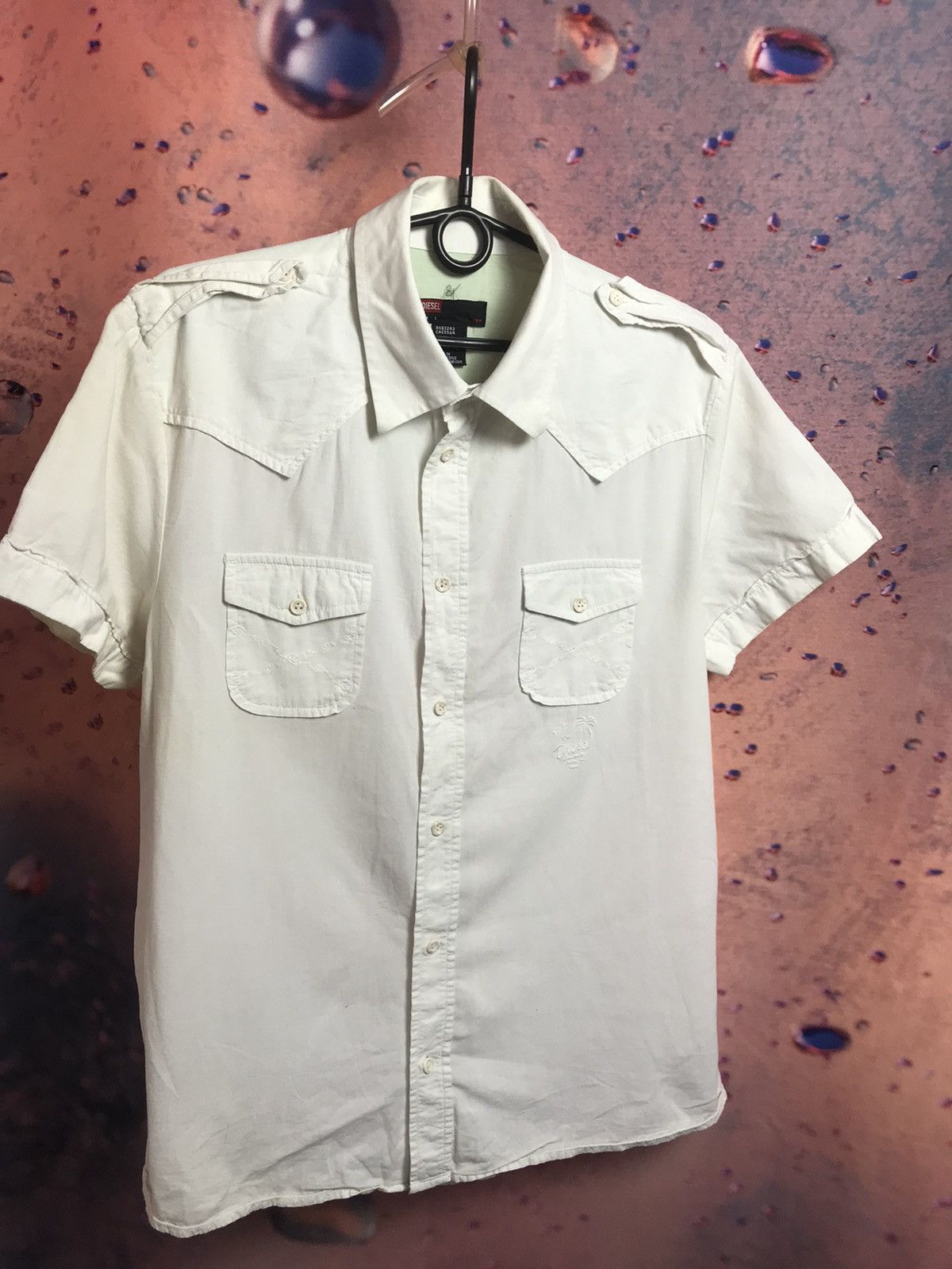 Diesel Vintage Diesel streetwear shirt Size US M / EU 48-50 / 2 - 1 Thumbnail