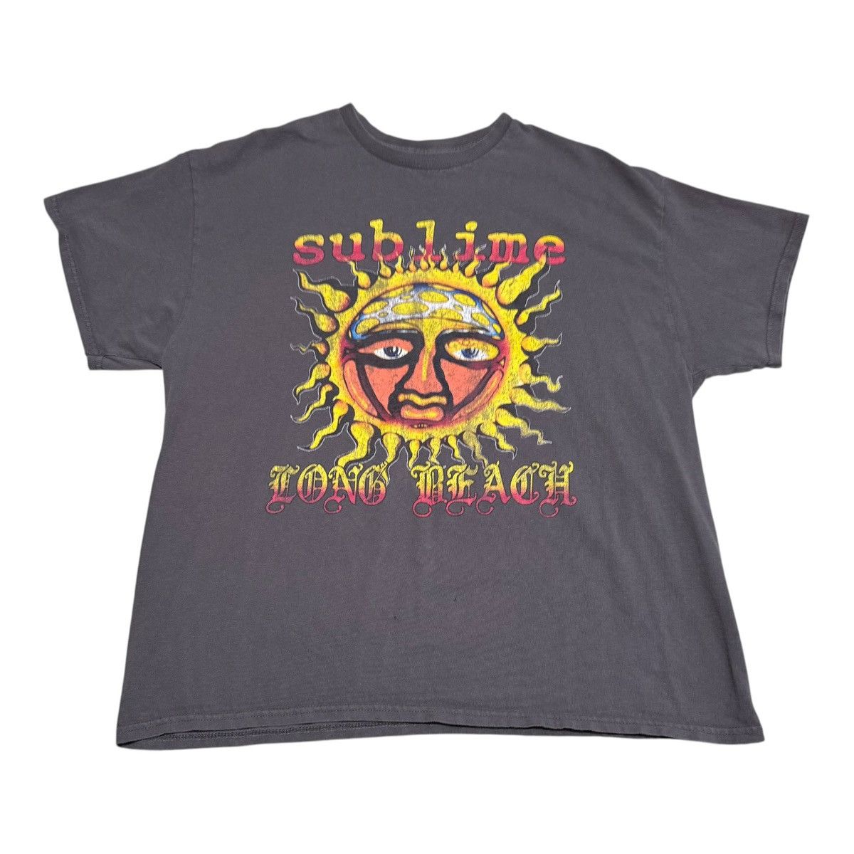 Band Tees Sublime Long Beach California Sun Distressed Shirt Adult XL Size US XL / EU 56 / 4 - 1 Thumbnail