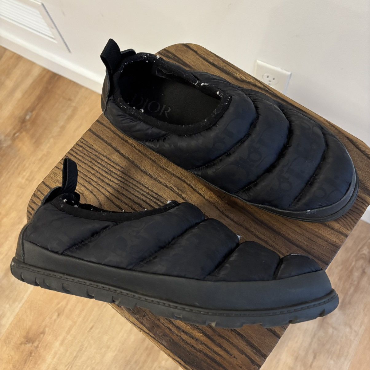 Dior Dior black oblique snow slipper size 42 Size US 9 / EU 42 - 1 Thumbnail