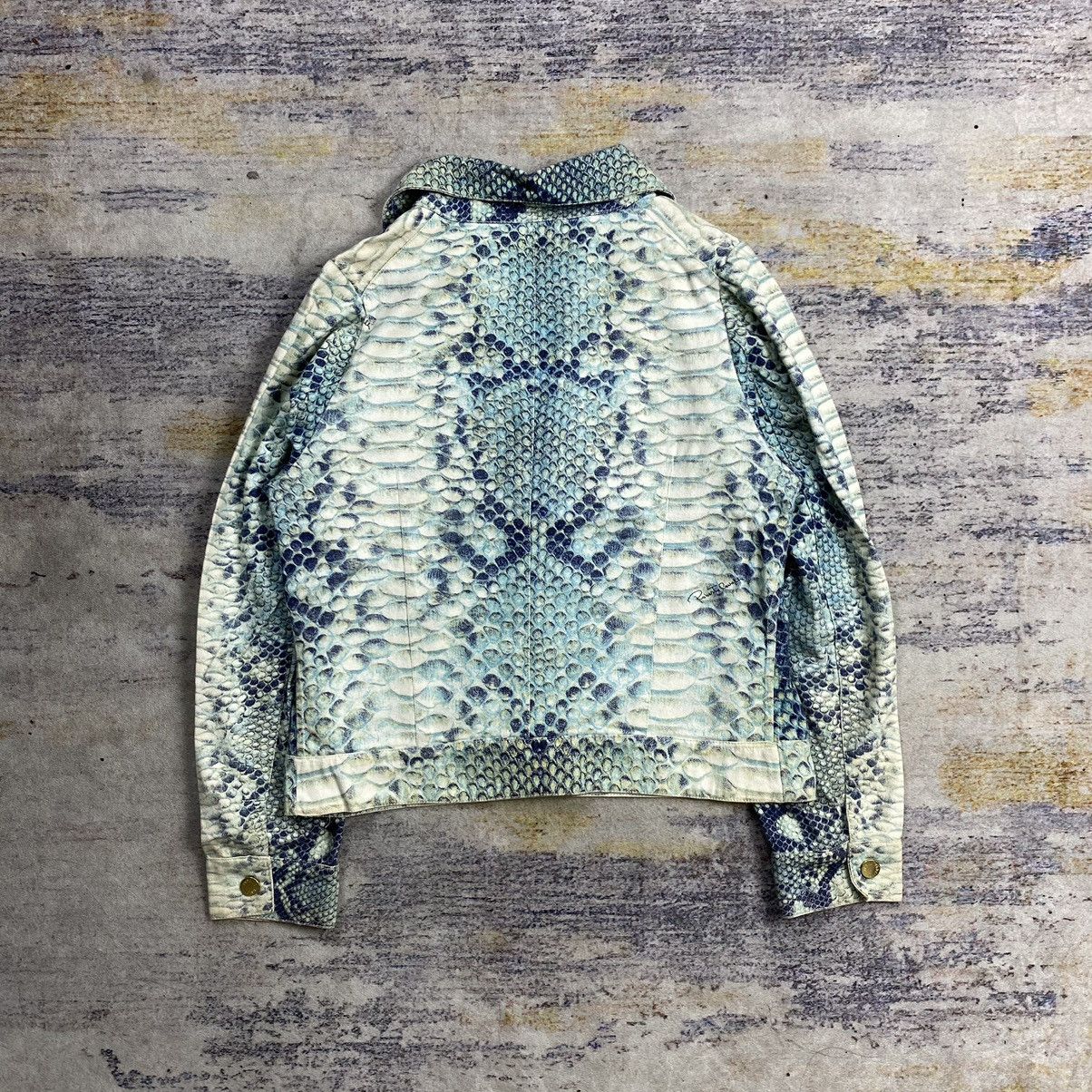Roberto Cavalli Vintage roberto caballi snake skin print jacket Size S / US 4 / IT 40 - 2 Thumbnail