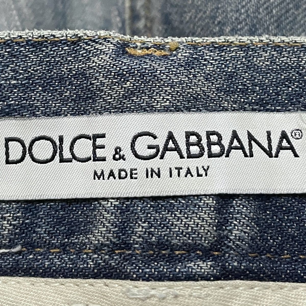 Dolce & Gabbana Very Rare Vintage Brand Dolce Gabbana Distressed Jeans 1990s Size US 35 - 9 Thumbnail