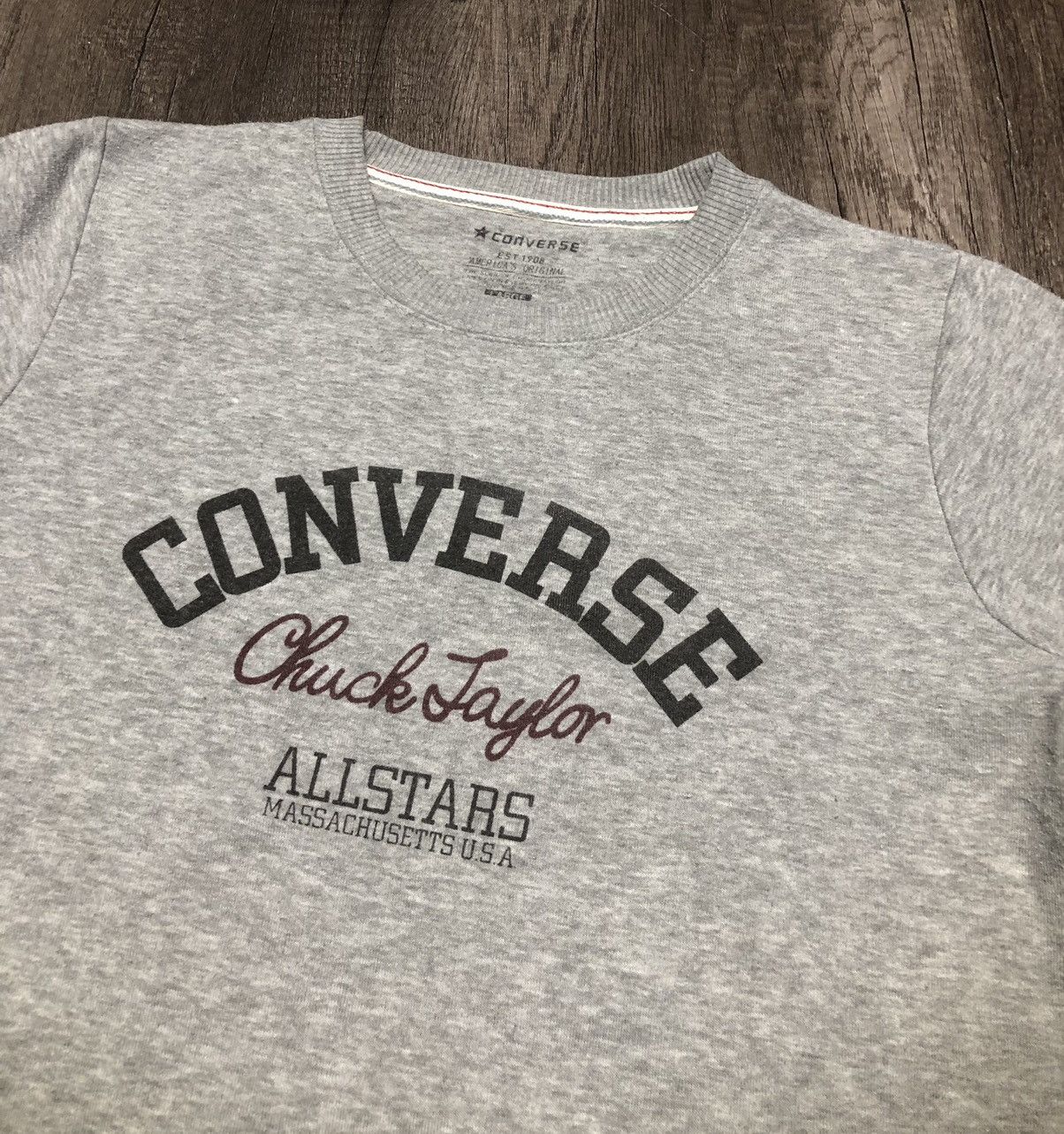 Converse Converse Chuck Taylor All Stars Massachusetts Usa Sweatshirt Size US L / EU 52-54 / 3 - 6 Thumbnail
