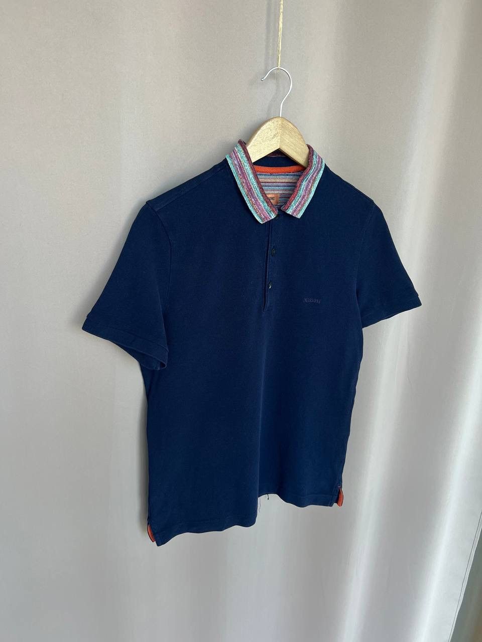 Missoni Missoni Slub Collar Polo Shirt Mens Size S Short Sleeve Size US S / EU 44-46 / 1 - 5 Thumbnail