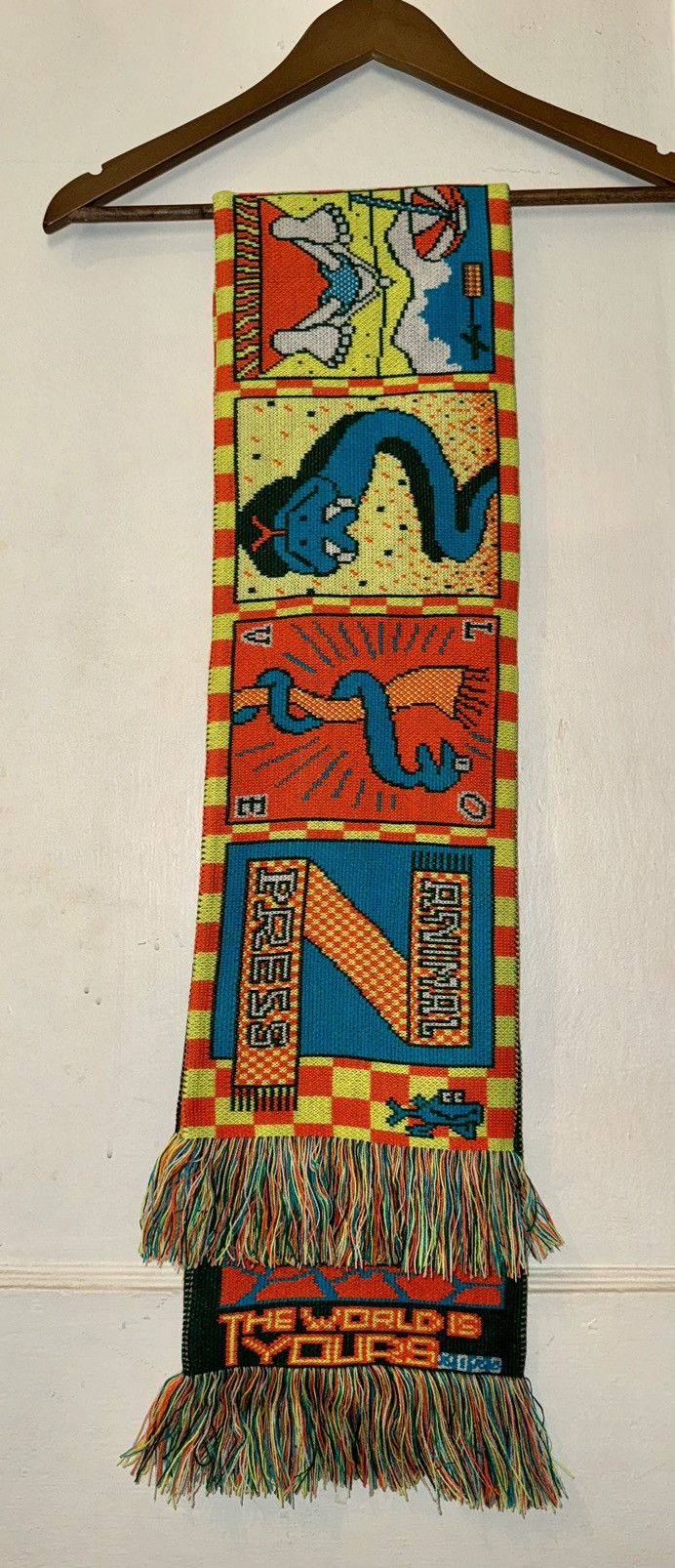 Vintage Animal Press x Baptiste Virot Scarf Size ONE SIZE - 4 Thumbnail