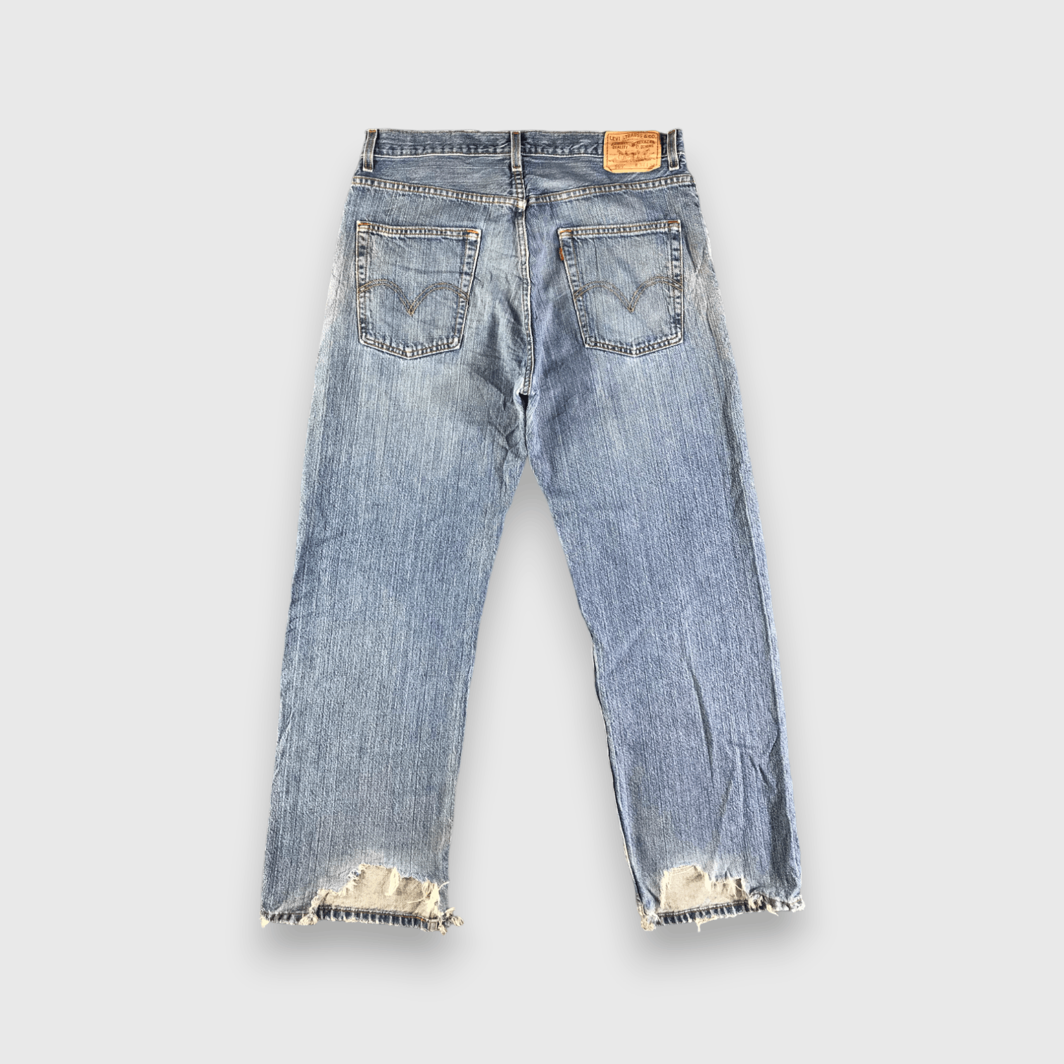 Levi's Vintage Levis 569 Jeans-J4385 Size US 35 - 2 Thumbnail