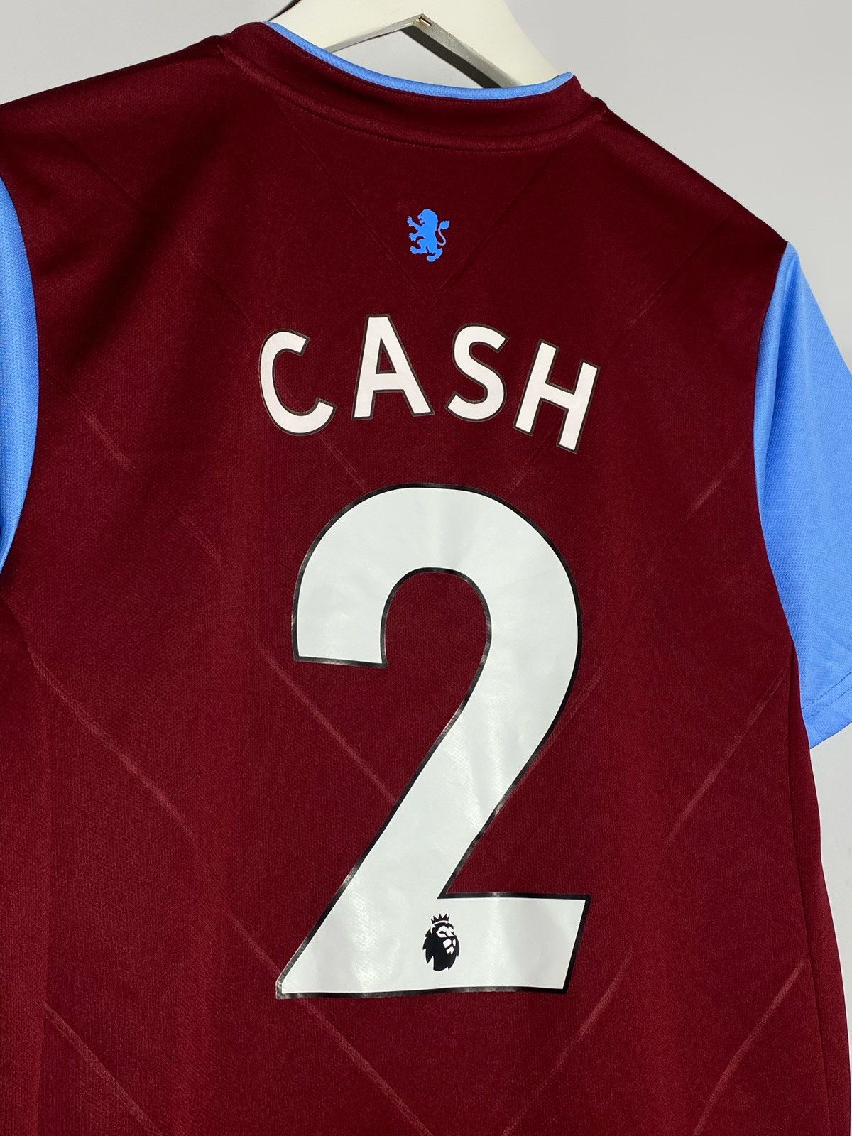 Other #2 Cash Aston Villa 2022/23 Home Football Shirt Size US S / EU 44-46 / 1 - 3 Thumbnail