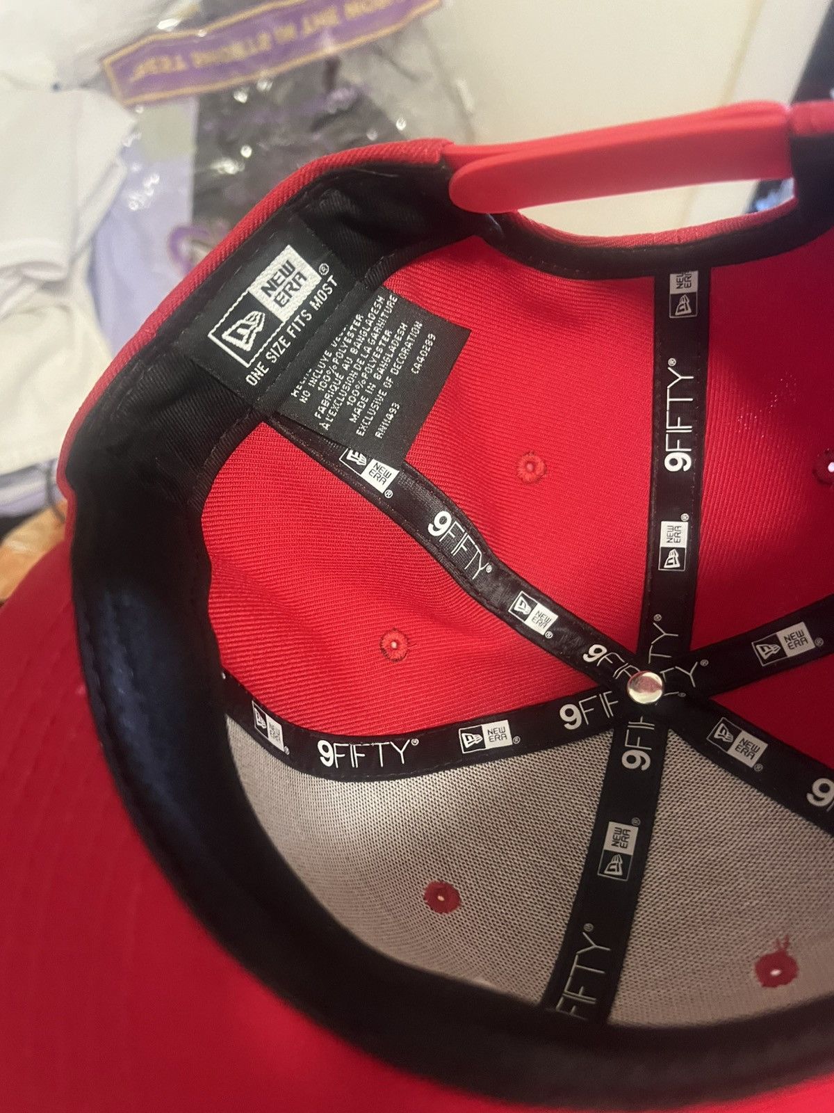 New Era Slant Face Killa Conway the Machine New Era red snapback hat Size ONE SIZE - 4 Thumbnail