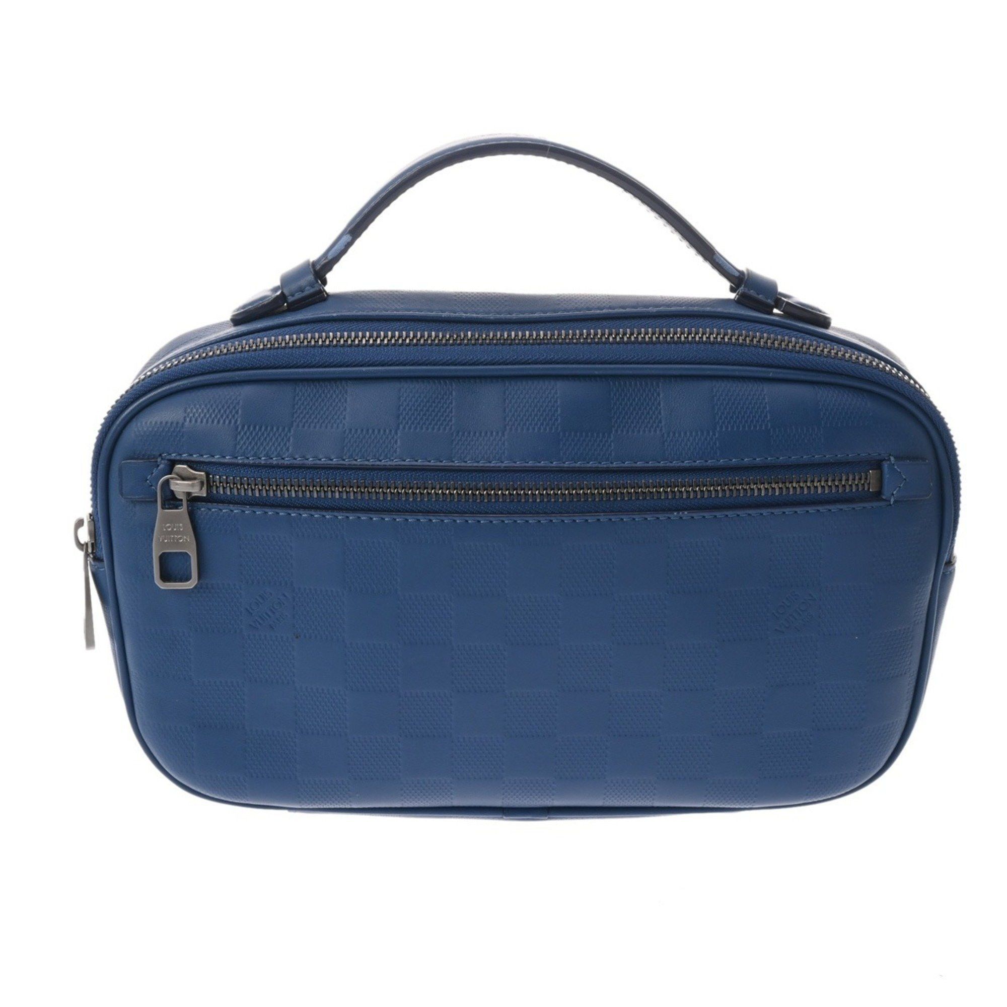 Louis Vuitton LOUIS VUITTON Damier Infini Umbrella Neptune N41354 Men's Leather Body Bag Size ONE SIZE - 1 Thumbnail