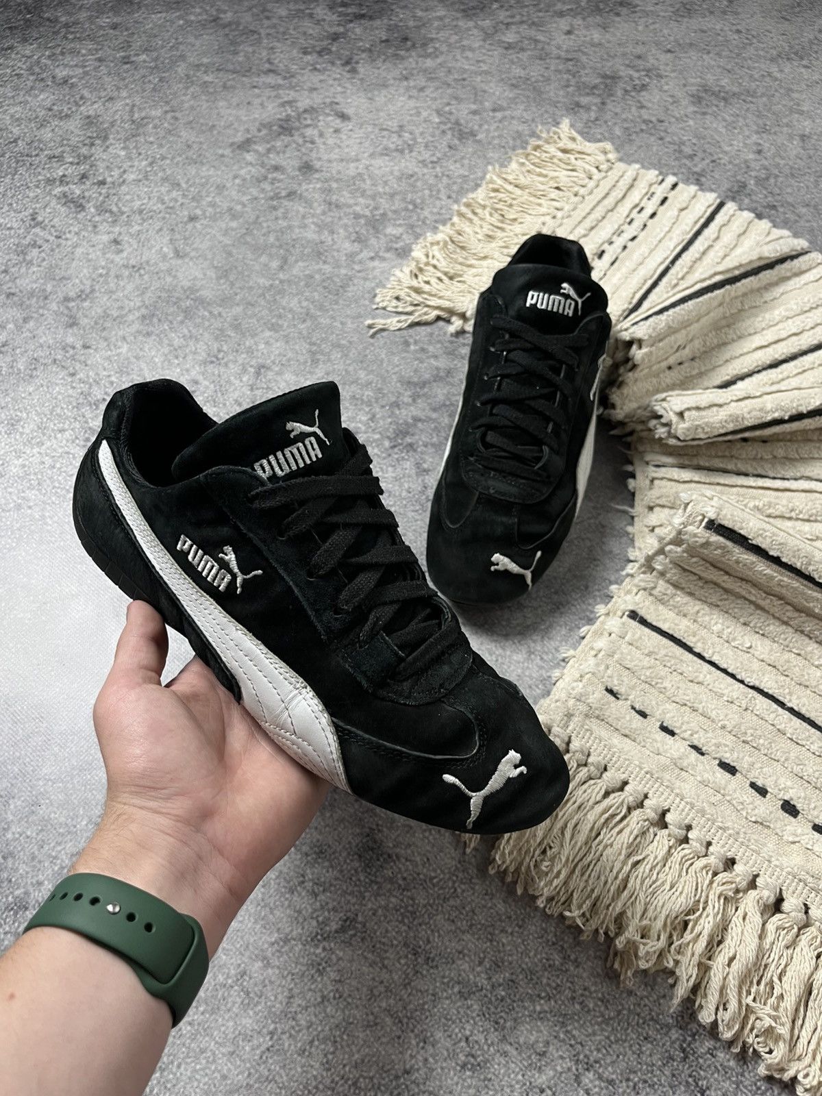 Puma 🔥00’S PUMA SPEED CAT OG SUEDE LOW TOP Y2K SNEAKERS Size US 8.5 / EU 41-42 - 4 Thumbnail