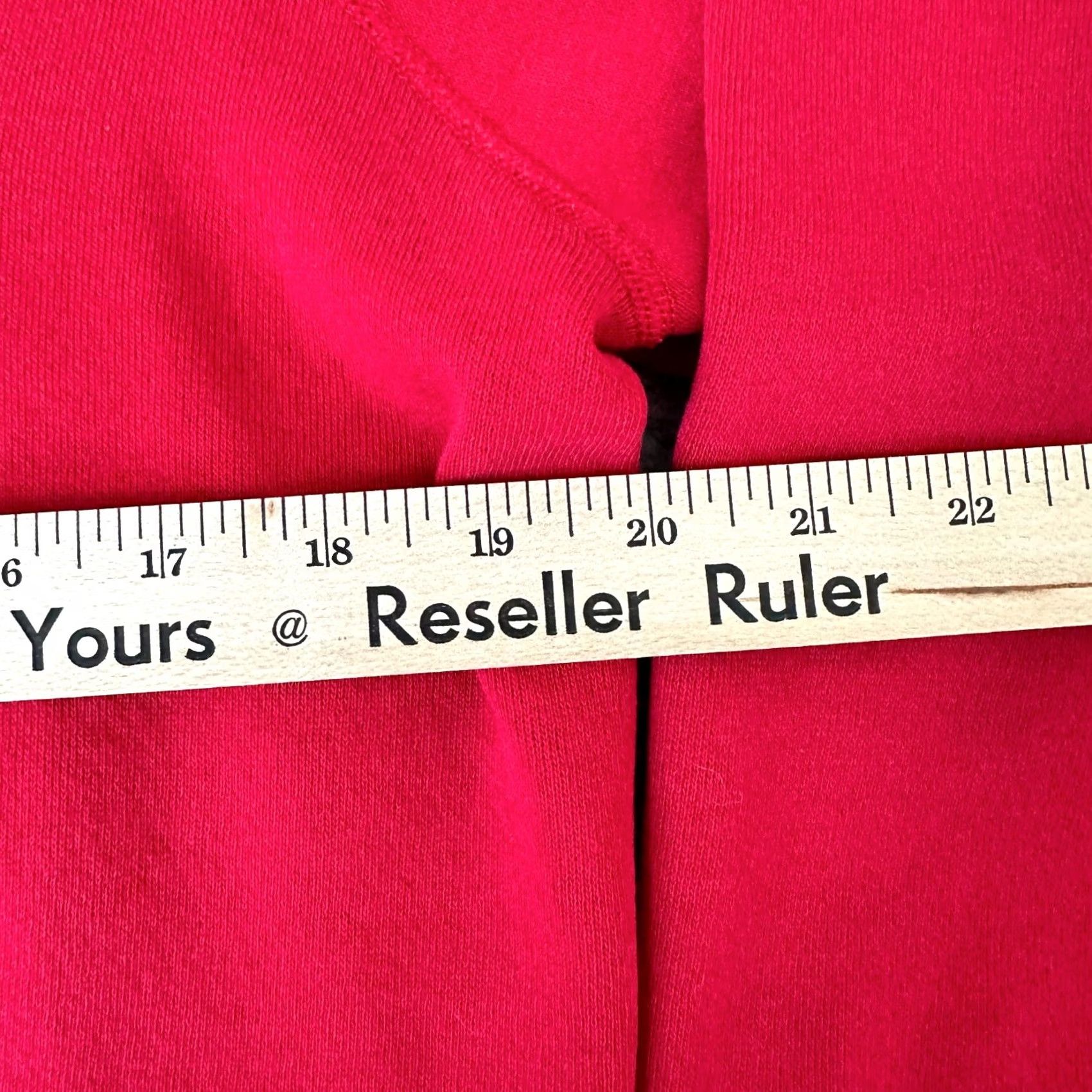Lee VINTAGE Lee Sweatshirt Womens XL Red Lee Sweatshirt XL Red 90s Vintage Womens Pullover Crew Neck Fleece All Seasons Activewear IL USA Size XL / US 12-14 / IT 48-50 - 6 Thumbnail