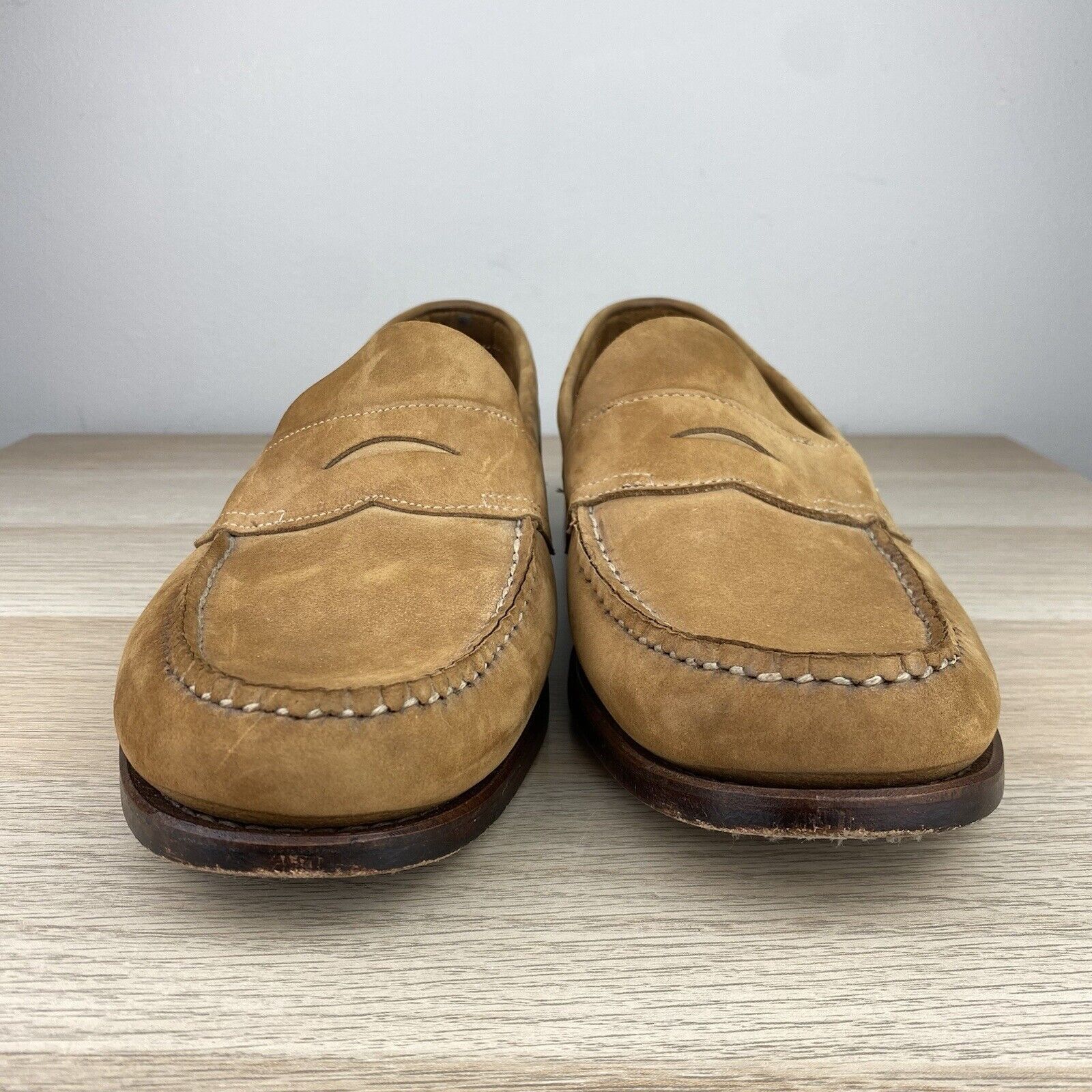 G.H. Bass & Co. GH Bass Mens 11.5D Weejuns Soft Suede Penny Loafers Heritage Size US 11.5 / EU 44-45 - 2 Thumbnail
