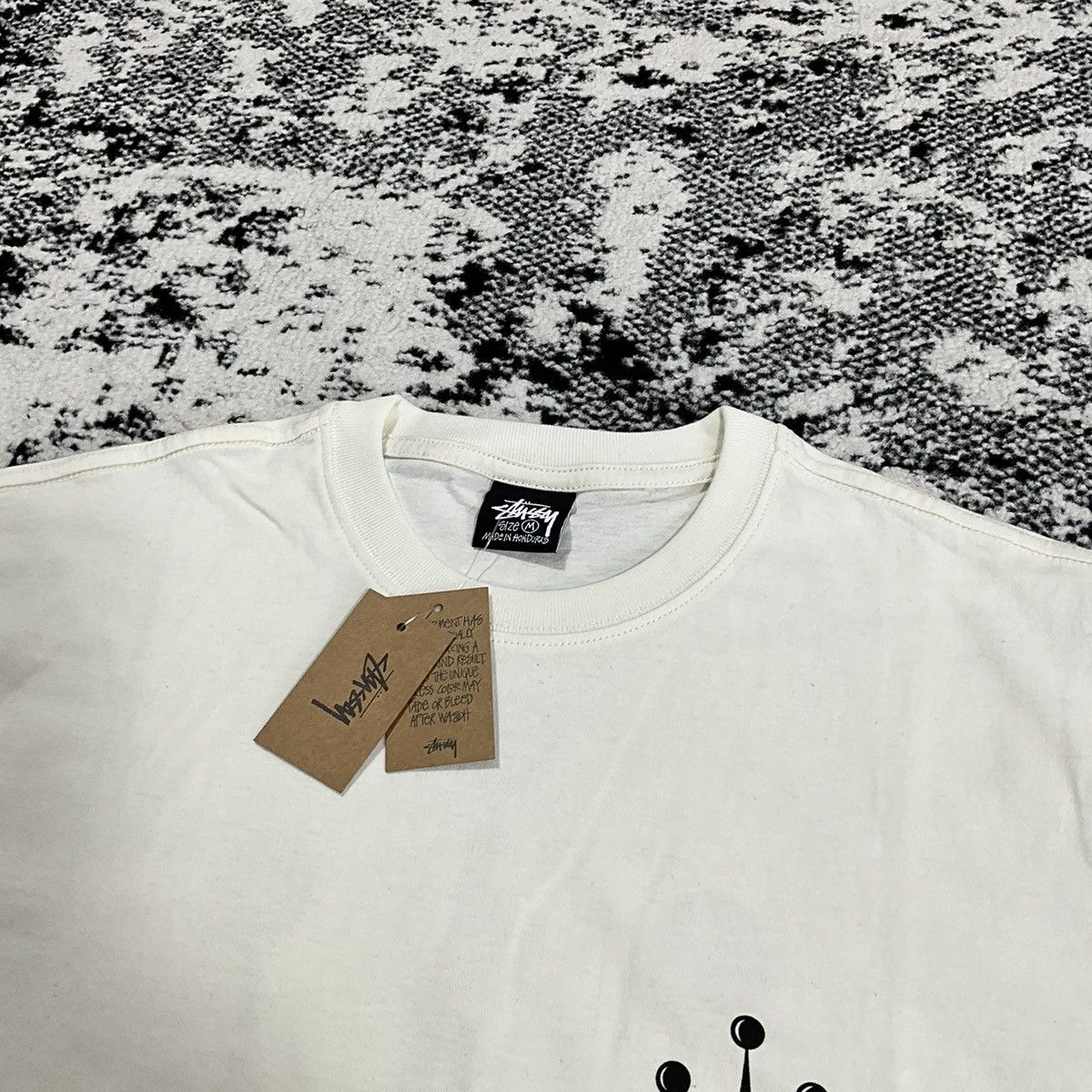 Stussy STUSSY REGAL CROWN PIGMNET DYED TEE NATURAL - M Size US M / EU 48-50 / 2 - 5 Thumbnail