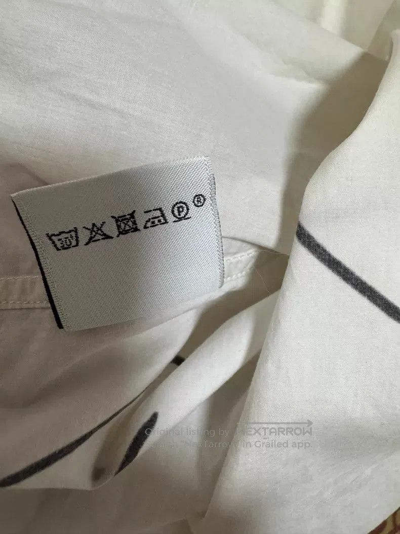 Hermes Hermes Casual shirt. Full body ink line pattern, lightweig Size US XXS / EU 40 - 9 Thumbnail