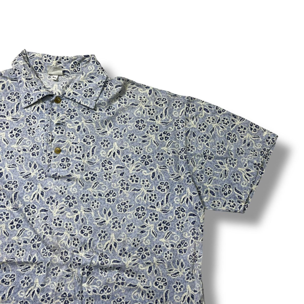 Japanese Brand Vintage benetton pattern shirt Size US XL / EU 56 / 4 - 3 Thumbnail