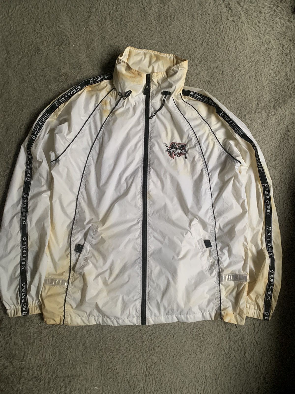 Ruff Ryders Vintage Ruff Ryders Ride Or Die Track Nylon Jacket DMX Rap Size US XL / EU 56 / 4 - 1 Thumbnail