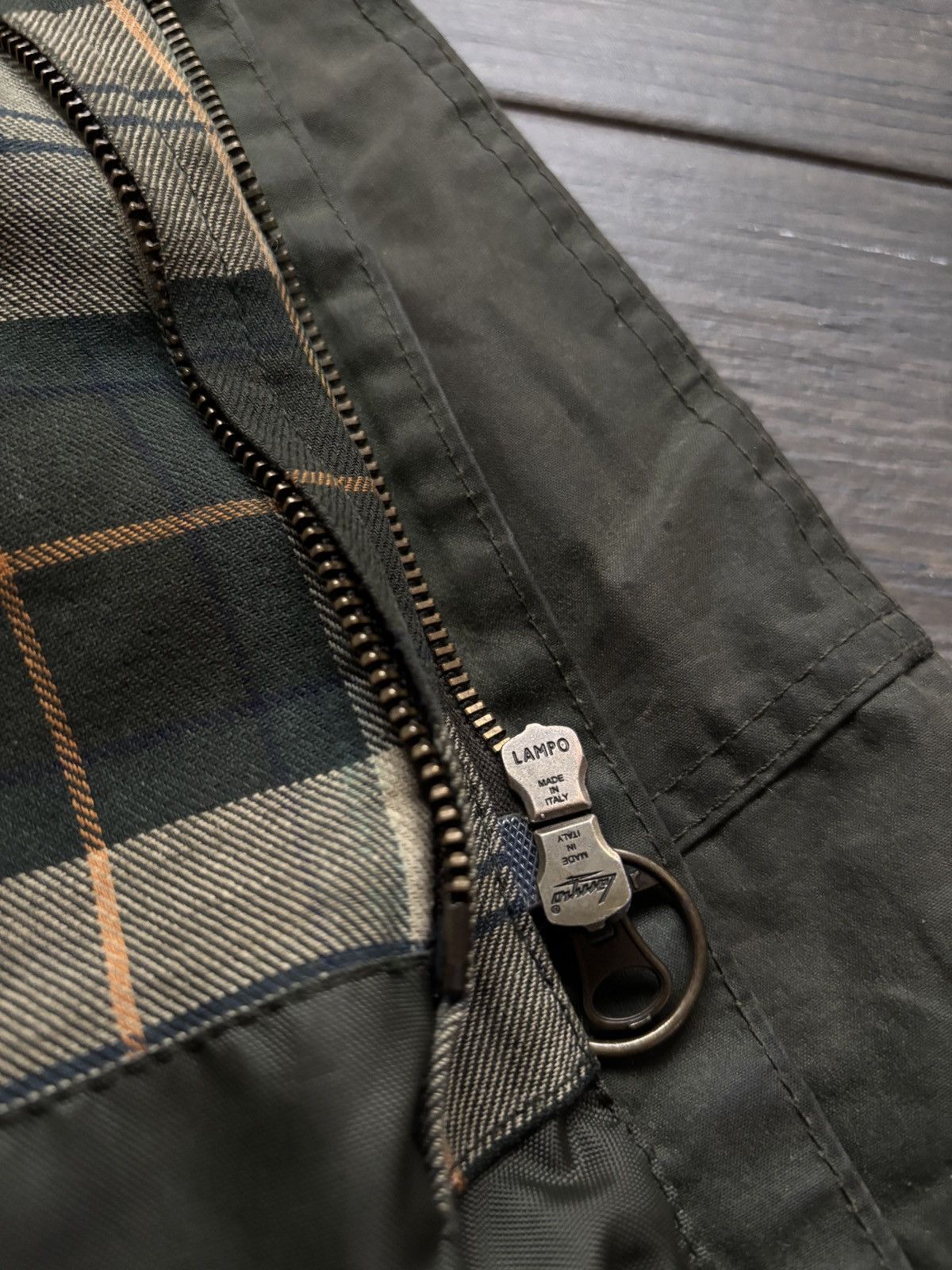 Barbour Women’s Vintage Barbour Boadnell Wax Rain Green Jacket us10 Size L / US 10 / IT 46 - 10 Thumbnail