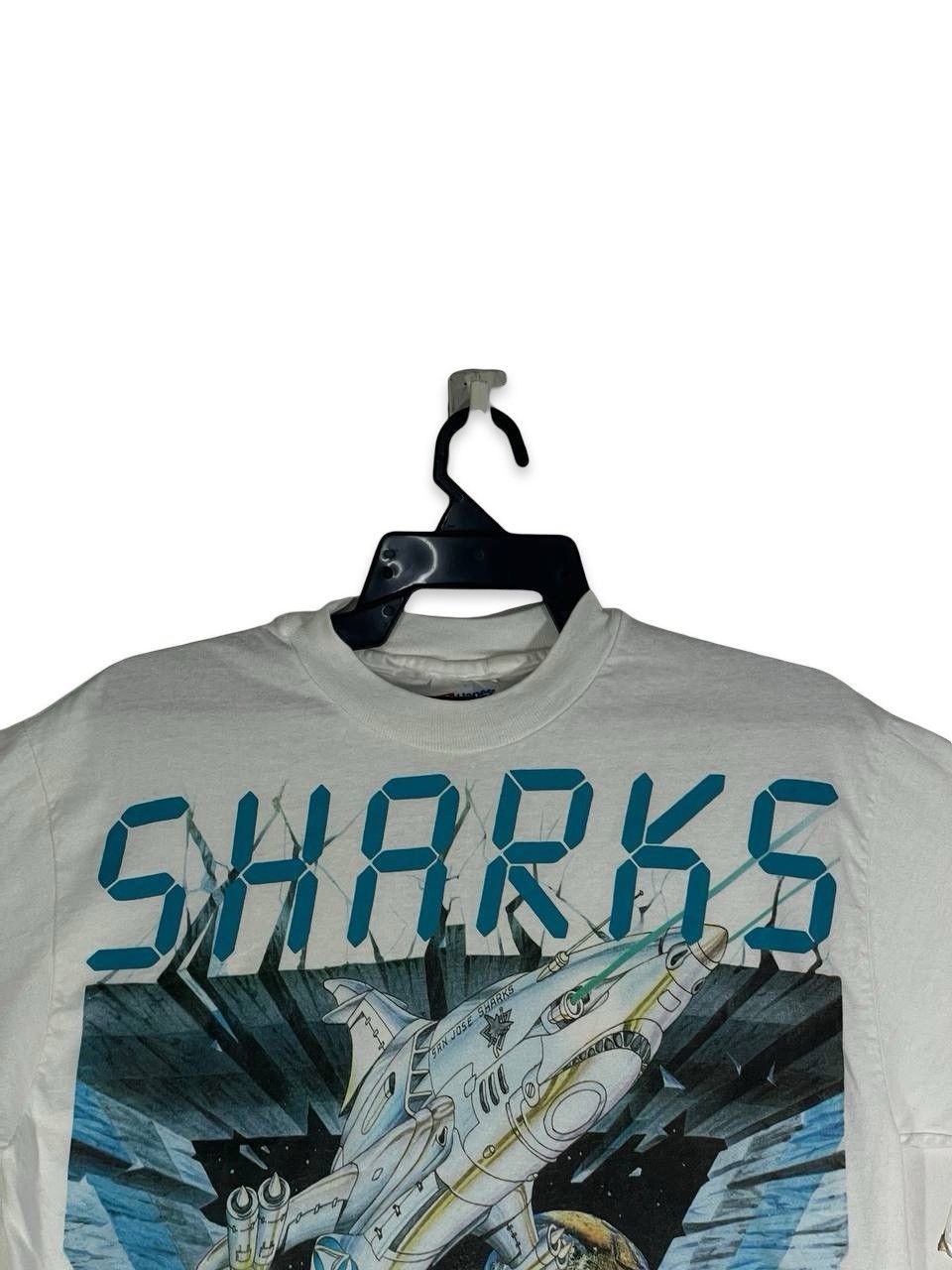 NHL Vintage san jose sharks sorayama robot Size US M / EU 48-50 / 2 - 2 Thumbnail