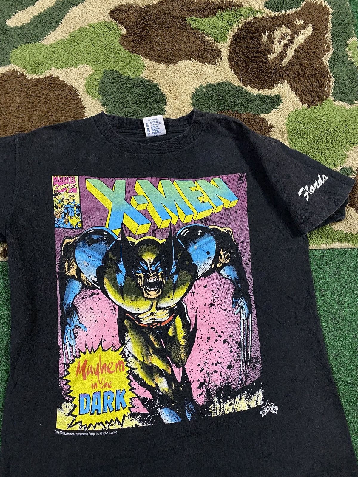 90’s Vintage X-Men Wolverine Marvel Tee Shirt Small