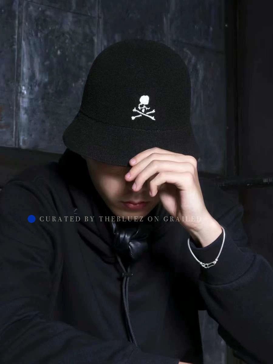 Mastermind Japan Black Towel Bucket Hat Size ONE SIZE - 1 Thumbnail