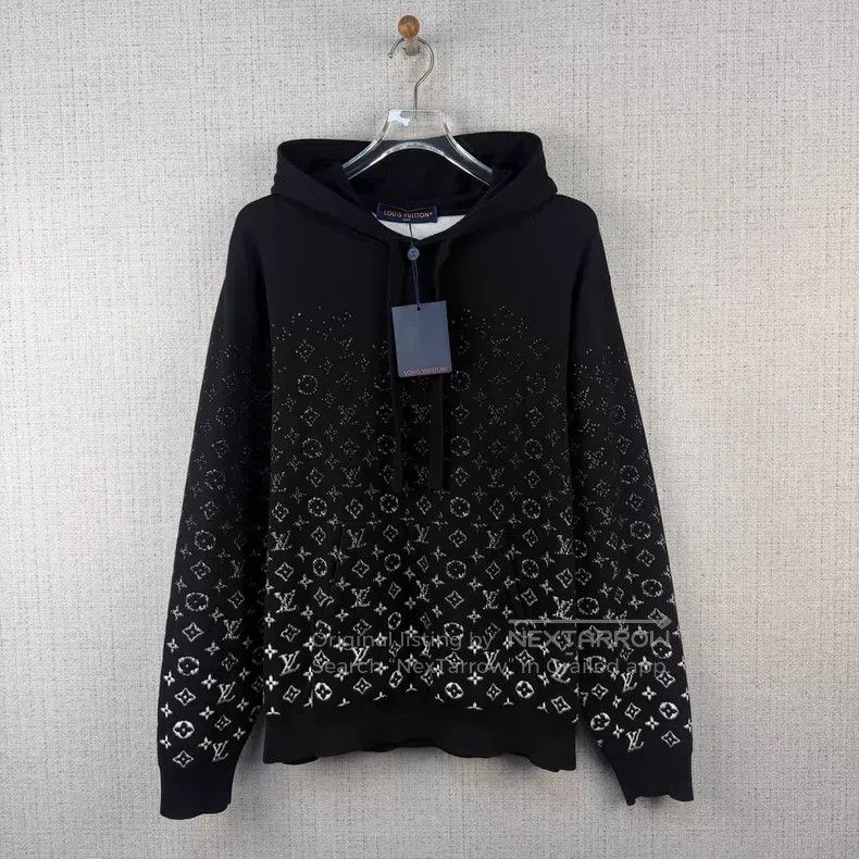 Louis Vuitton Louis Vuitton FW22 Monogram full-print gradient knit hoode Size US L / EU 52-54 / 3 - 1 Thumbnail