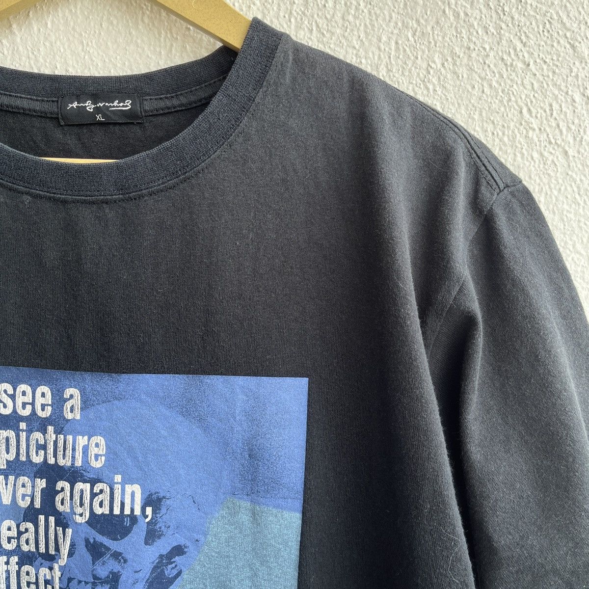 Andy Warhol ANDY WARHOL SKULL FRONT PRINTED TSHIRT UNIQLO Size US XL / EU 56 / 4 - 6 Thumbnail