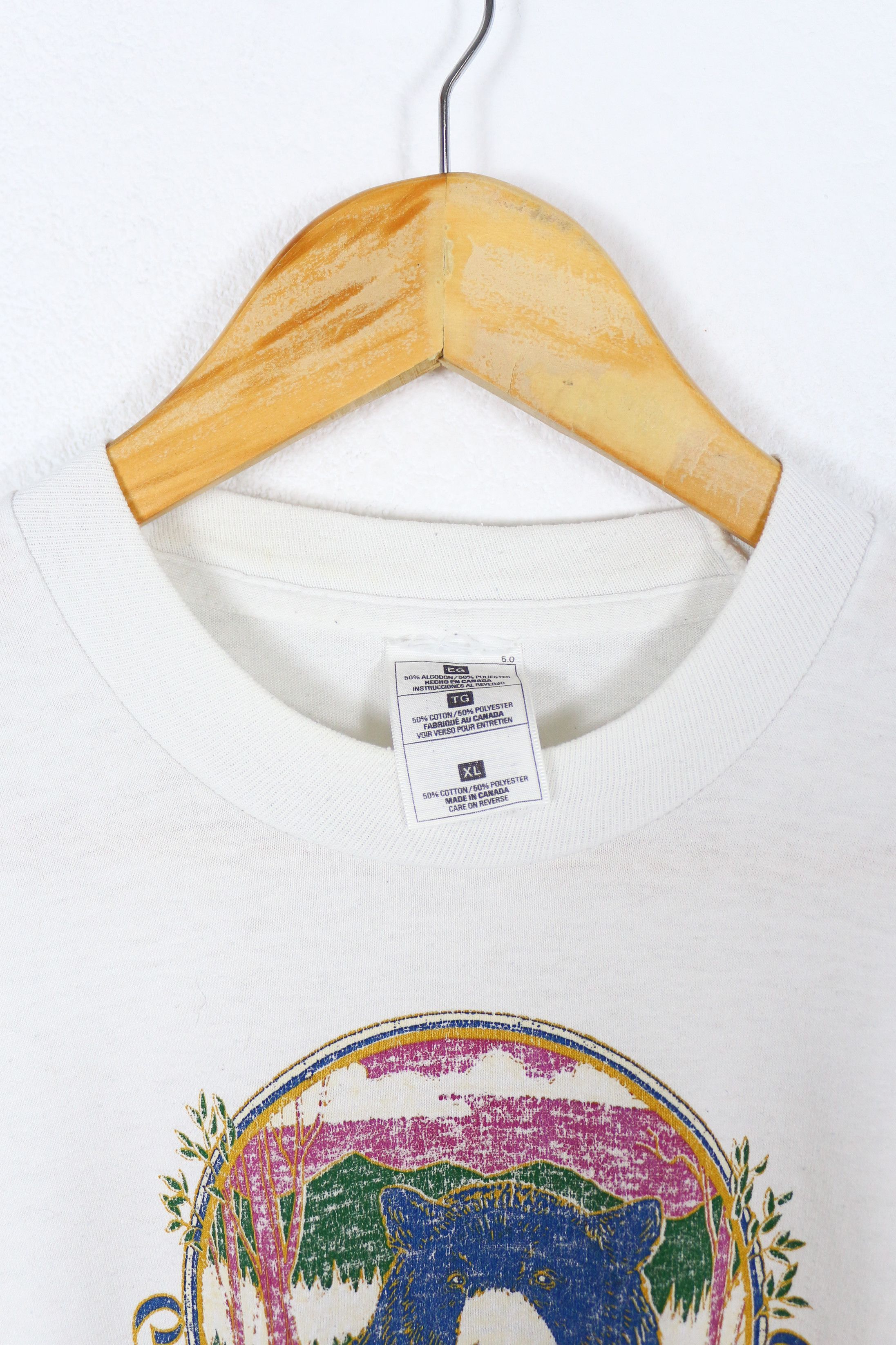 Vintage Vintage Vancouver Canada Logo Tee T-shirt 90s Size US XL / EU 56 / 4 - 3 Thumbnail