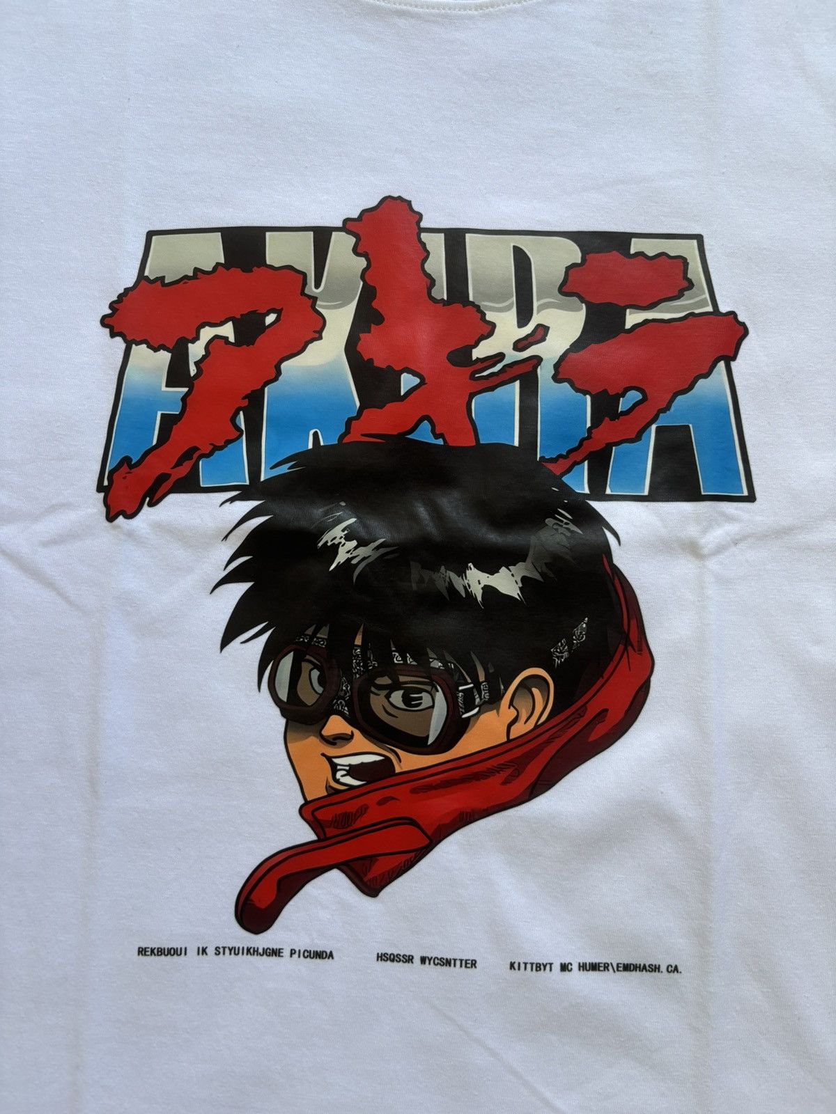 Edition Japan × Vintage Vintage iconic japan anime Akira manga heavyweight white tee Size US M / EU 48-50 / 2 - 5 Thumbnail