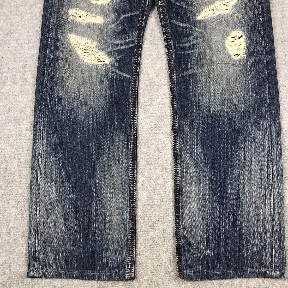 Edwin DISTRESSED DENIM EDWIN BAGGY PANTS Size US 34 / EU 50 - 3 Thumbnail