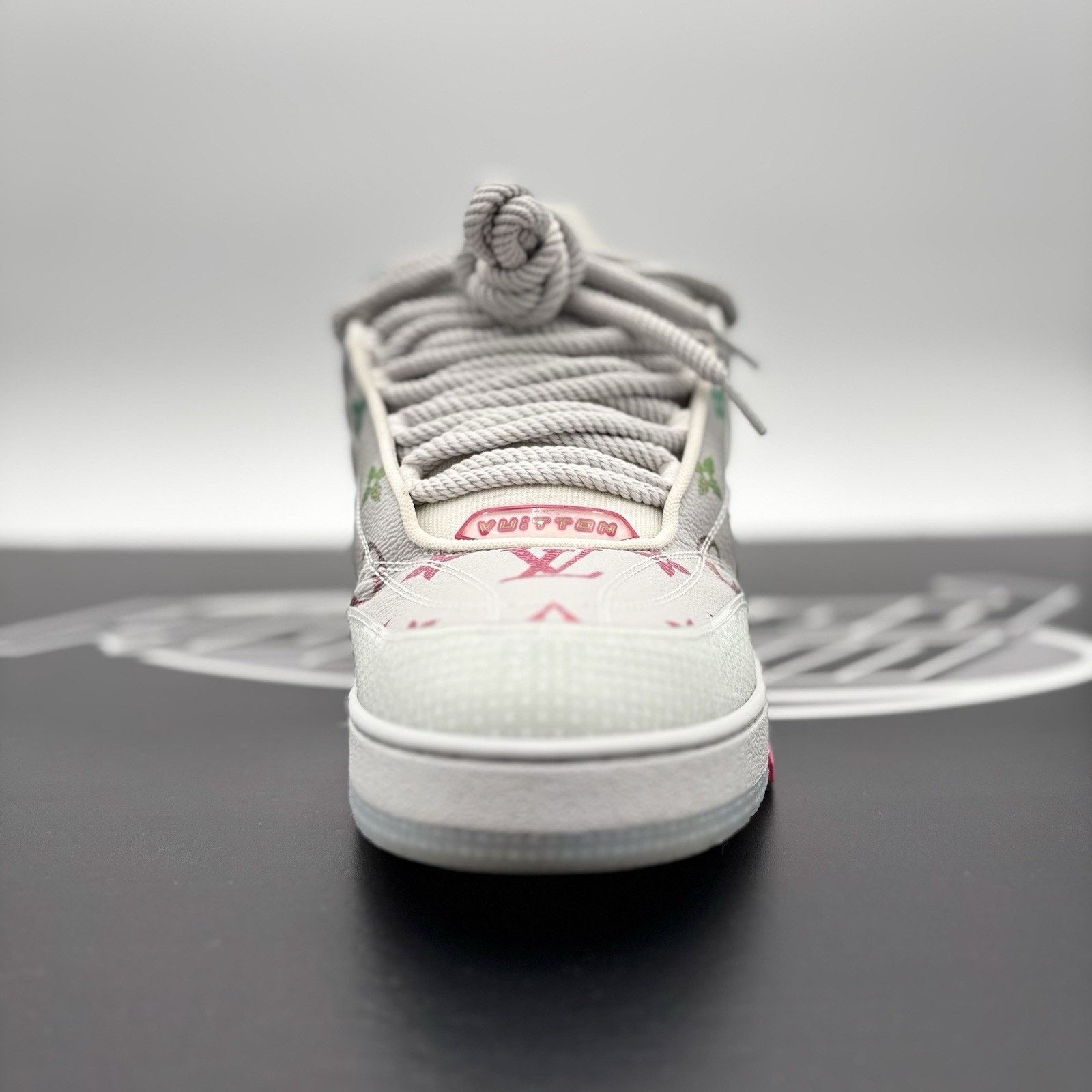 Louis Vuitton Louis Vuitton Skate ' Grey Monogram Multicolor' | GREAT! Size US 12.5 / EU 45-46 - 15 Thumbnail
