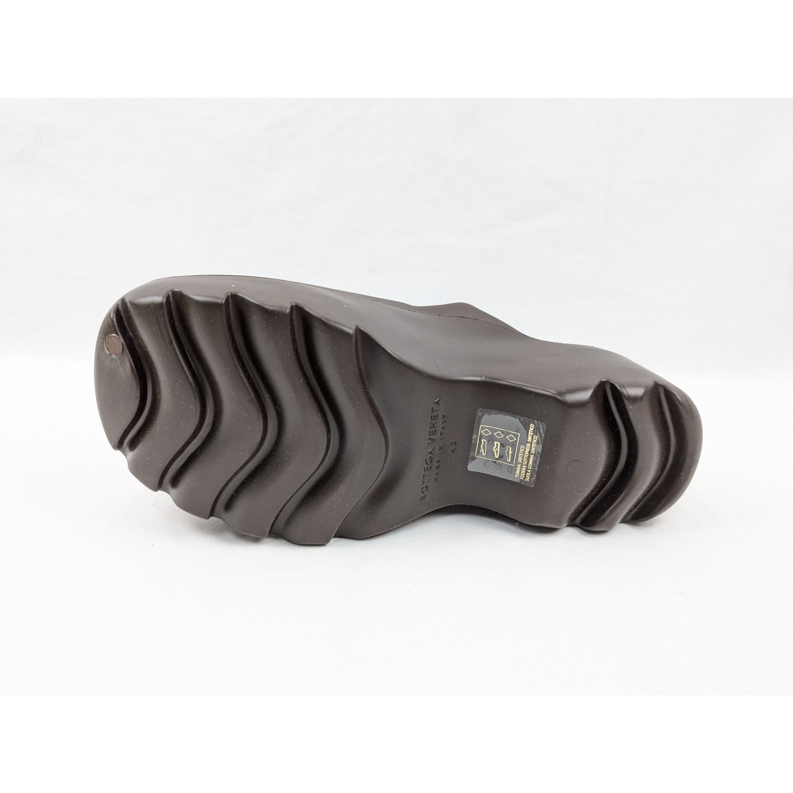 Bottega Veneta o1rshd1 Flash Slipper Rubber Gel Rubber Sandal in Fondant Size US 8 / EU 41 - 10 Thumbnail