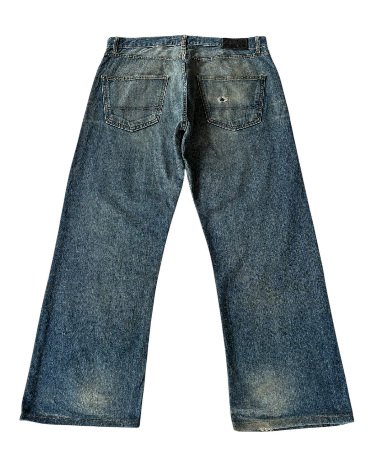 Stussy 🔥STÜSSY GARMENT CO AUTHENTIC® WORKGEAR DENIM BAGGY JEANS Size US 36 / EU 52 - 2 Thumbnail