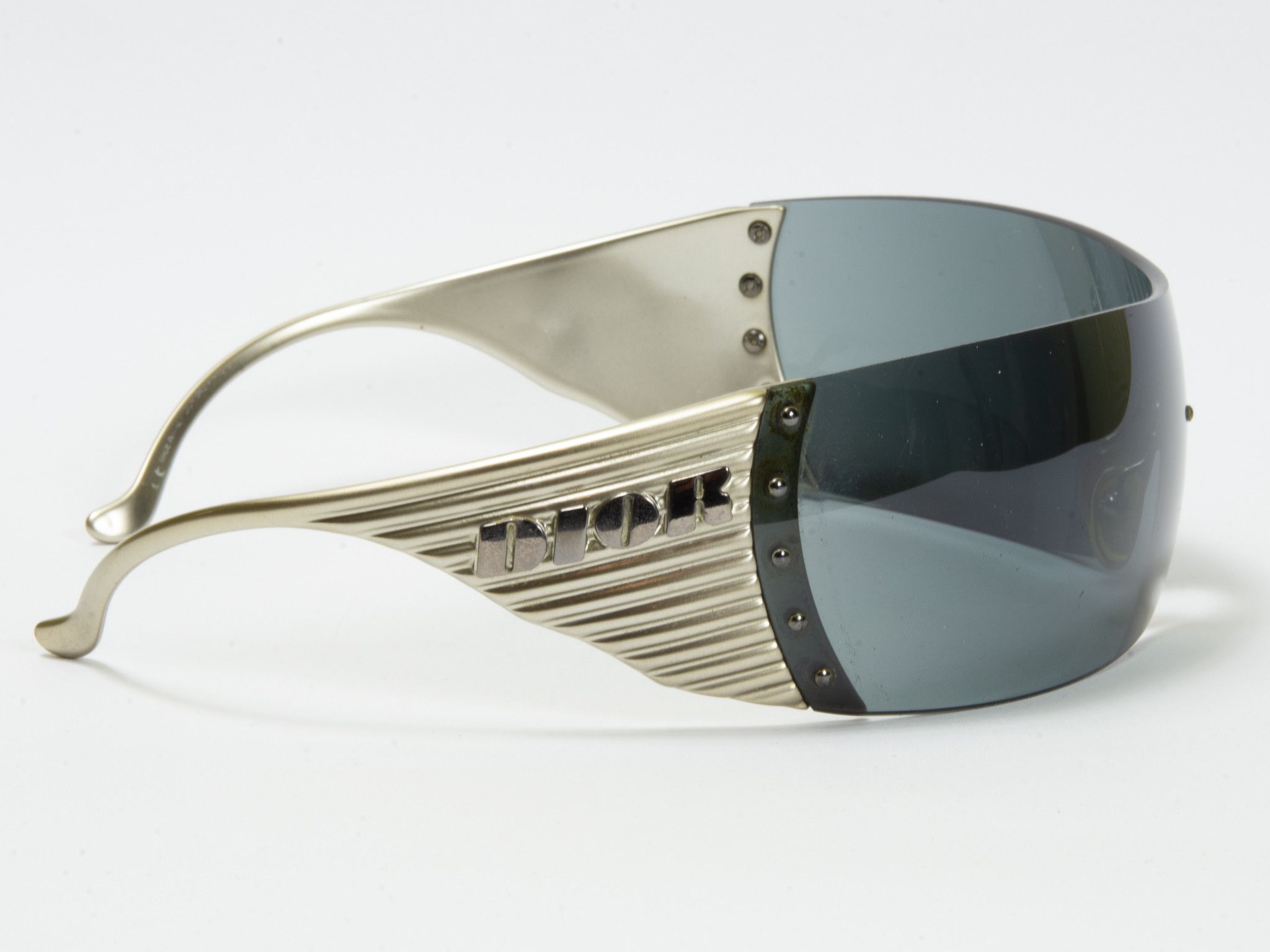 Dior DIOR BIKE 4 GREY SUNGLASSES VINTAGE DIOR SUNGLASSES Size ONE SIZE - 3 Thumbnail